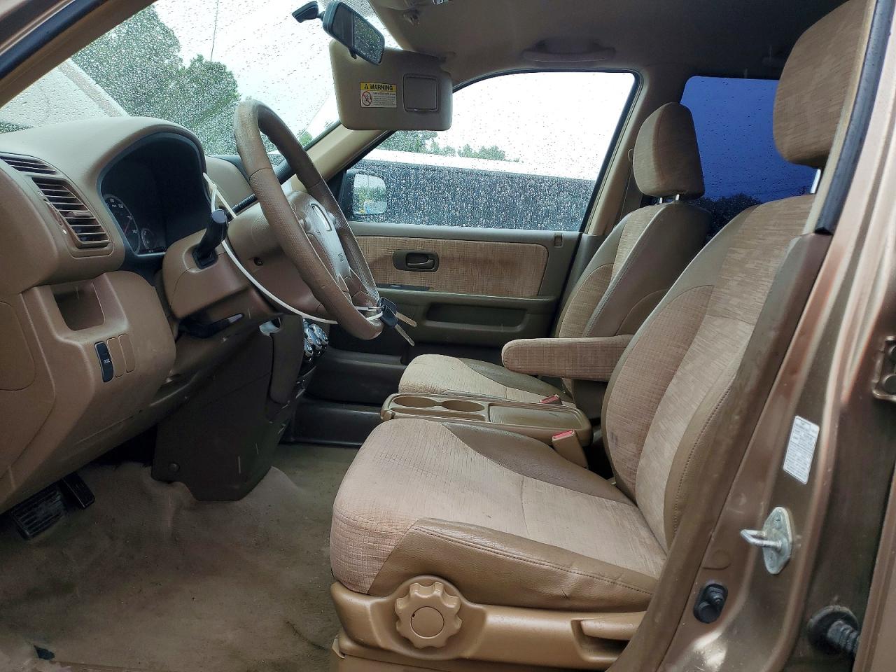 2003 Honda Cr-v Lx Tan vin: SHSRD68423U107698