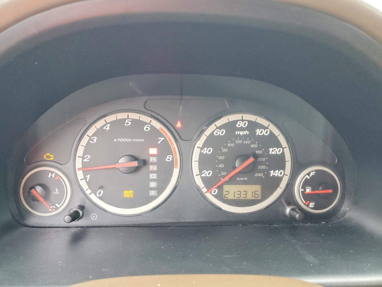 2003 Honda Cr-v Lx Tan vin: SHSRD68423U107698