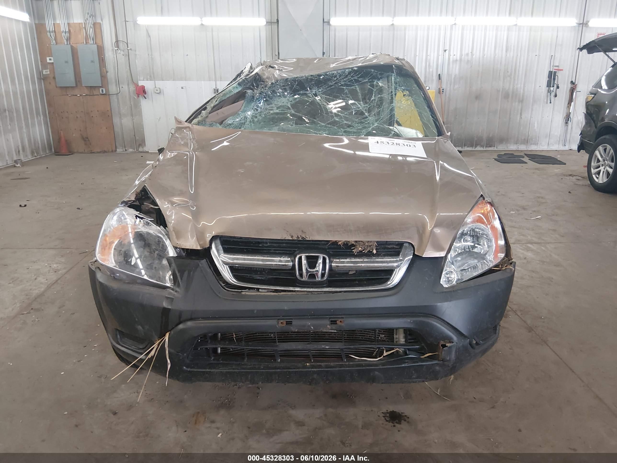 2004 Honda Cr-v Lx Коричневый vin: SHSRD68424U204806