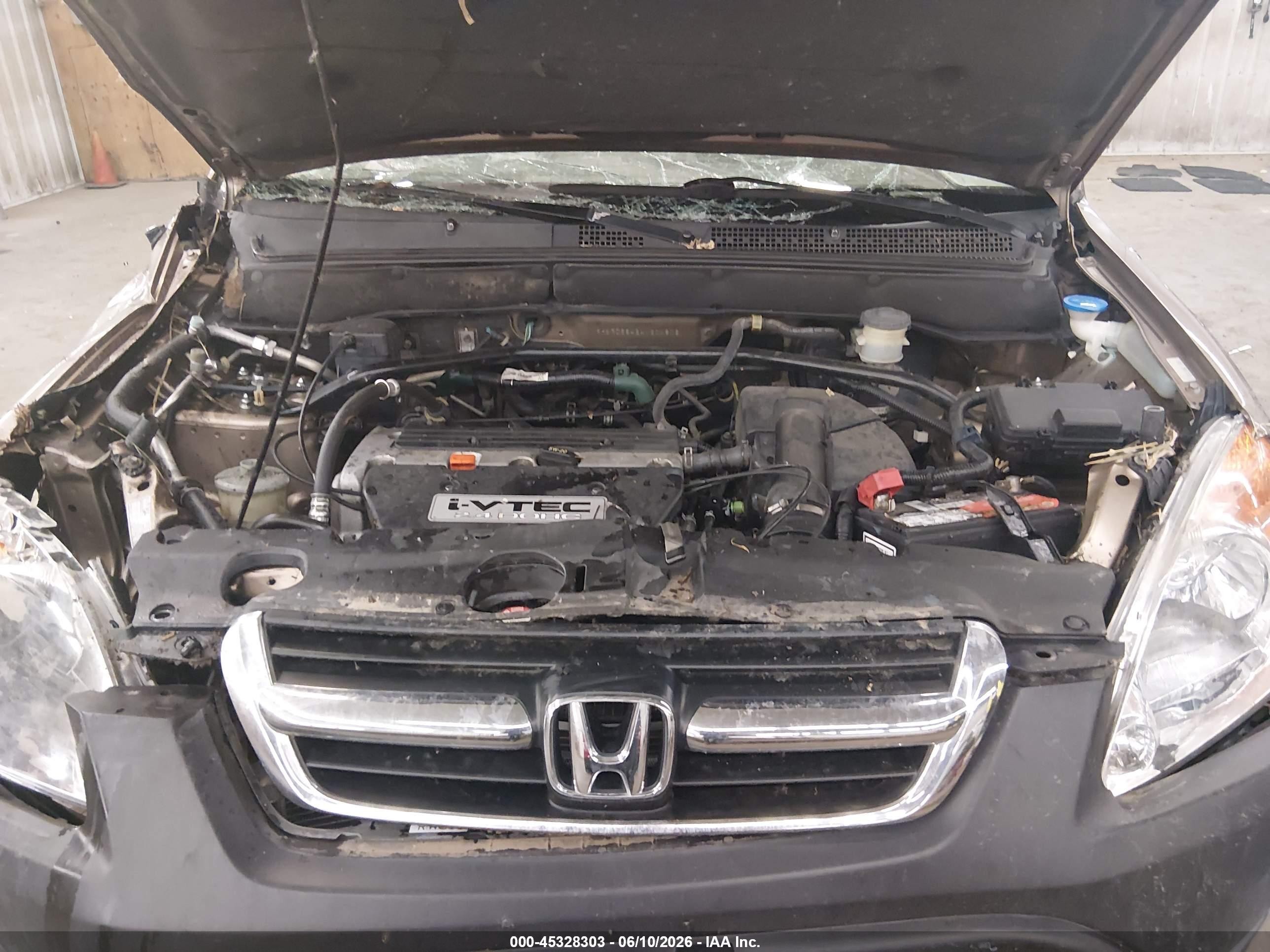 2004 Honda Cr-v Lx Коричневый vin: SHSRD68424U204806