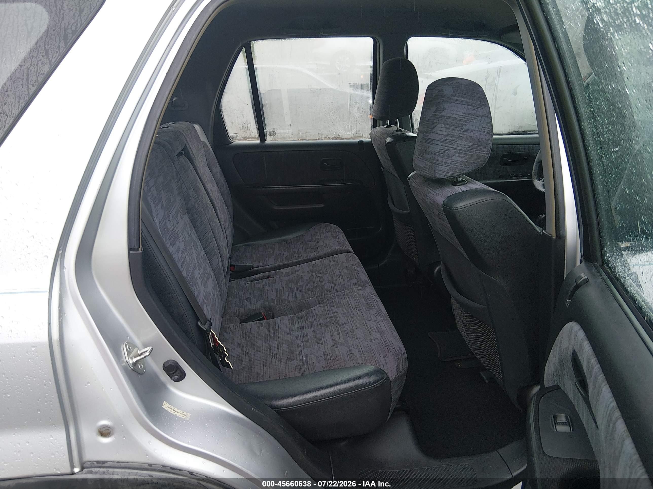 2003 Honda Cr-v Lx Silver vin: SHSRD68433U107869
