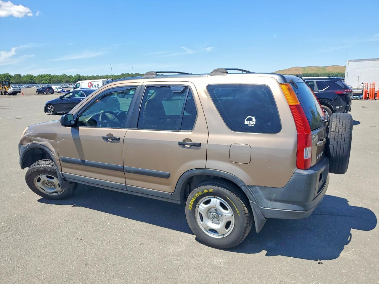 2003 Honda Cr-v Lx Коричневый vin: SHSRD68433U108794