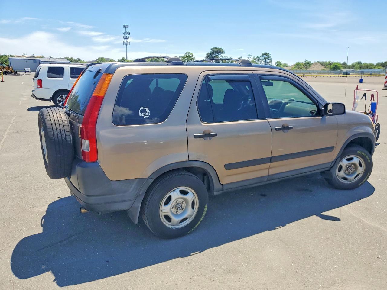 2003 Honda Cr-v Lx Коричневый vin: SHSRD68433U108794