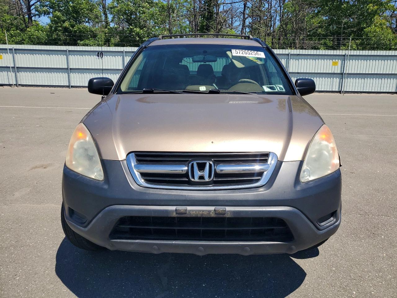 2003 Honda Cr-v Lx Коричневый vin: SHSRD68433U108794