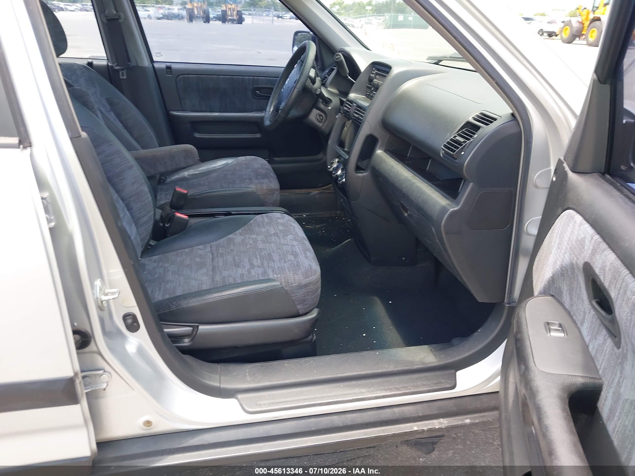 2003 Honda Cr-v Lx Silver vin: SHSRD68433U109279