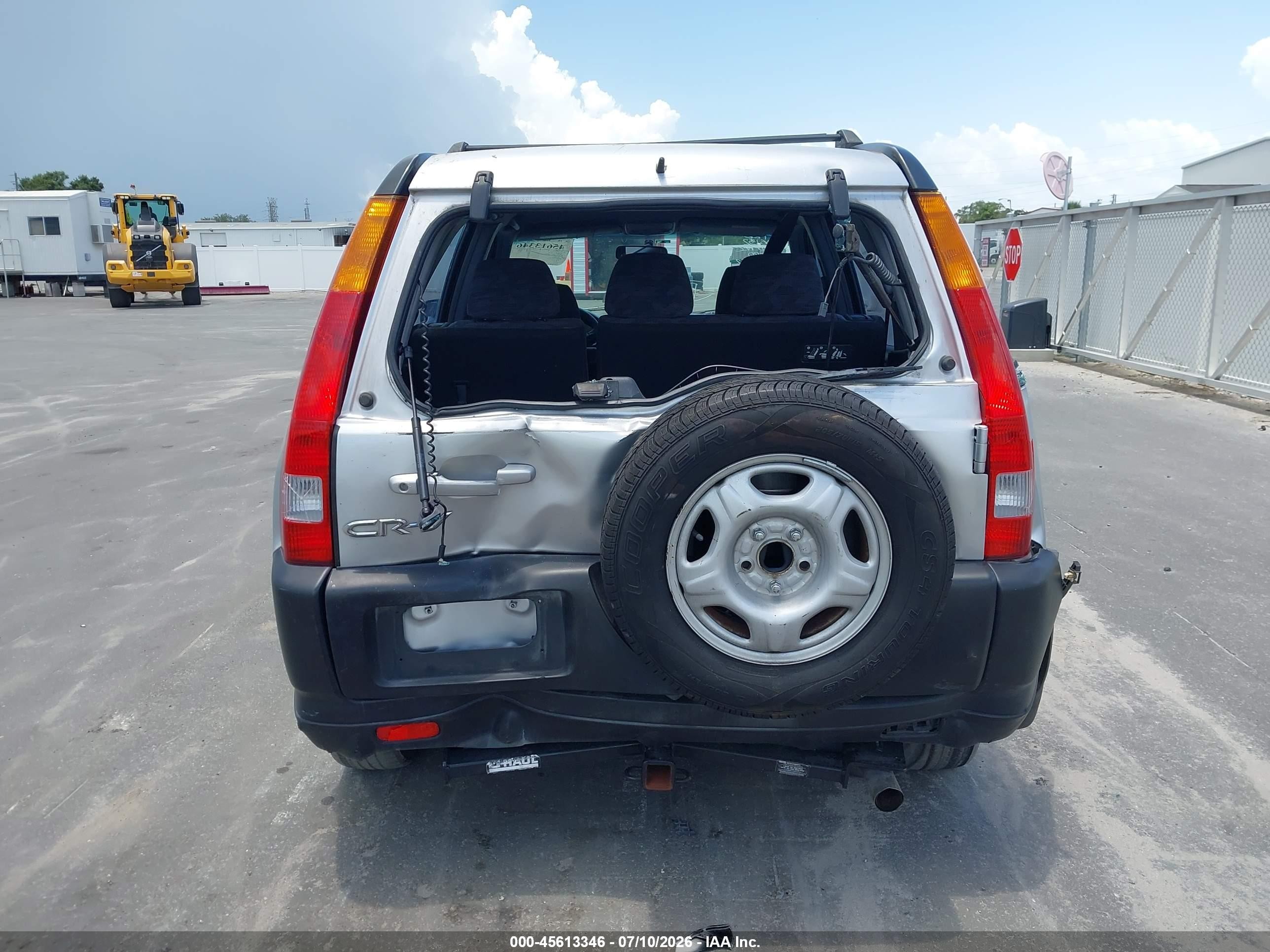 2003 Honda Cr-v Lx Silver vin: SHSRD68433U109279