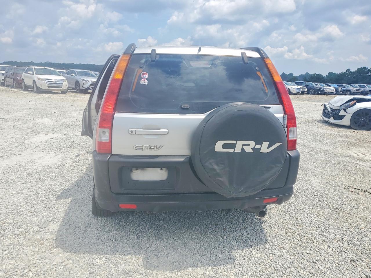 2004 Honda Cr-v Lx Gray vin: SHSRD68434U207066