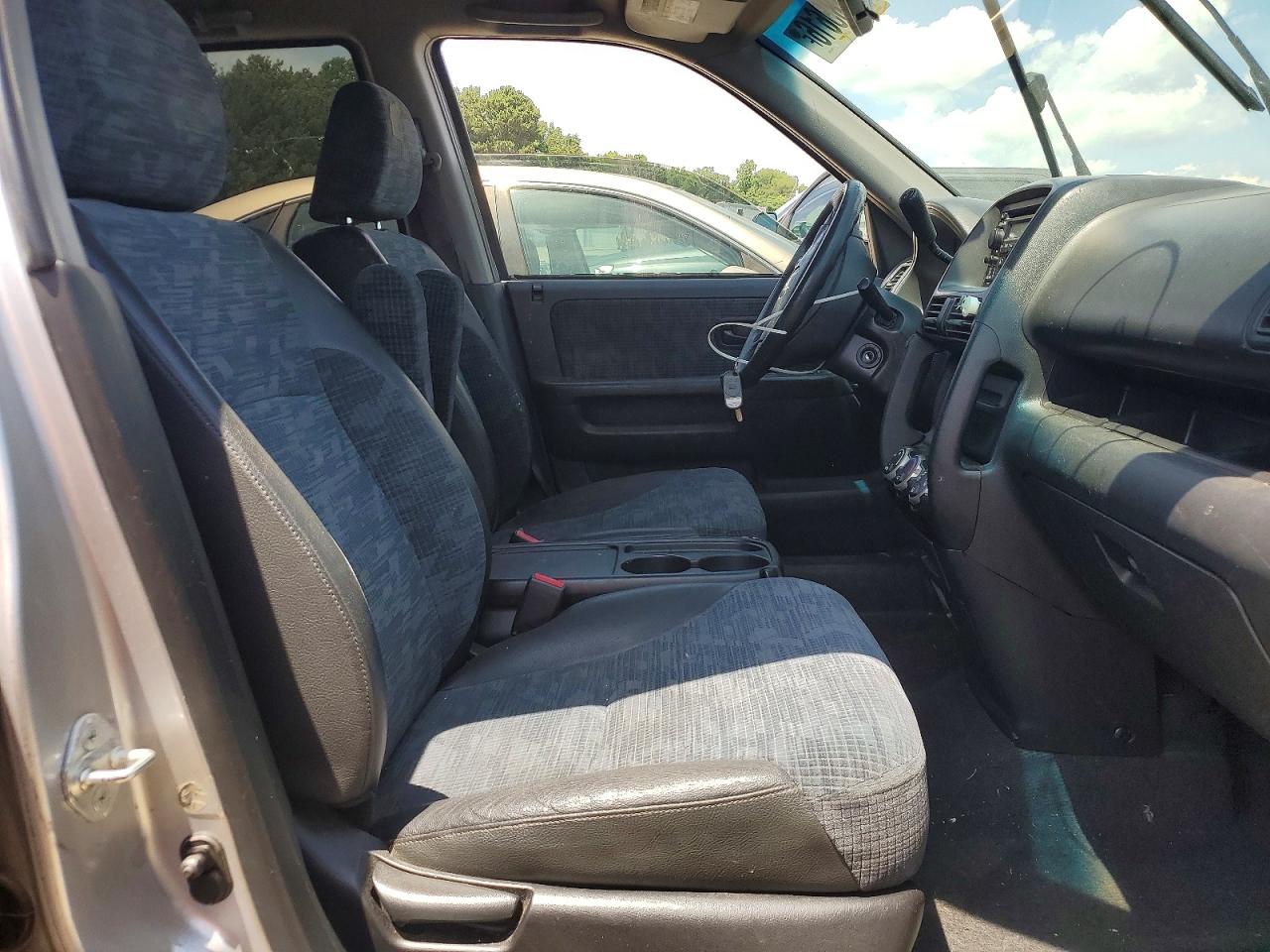 2004 Honda Cr-v Lx Gray vin: SHSRD68434U207066