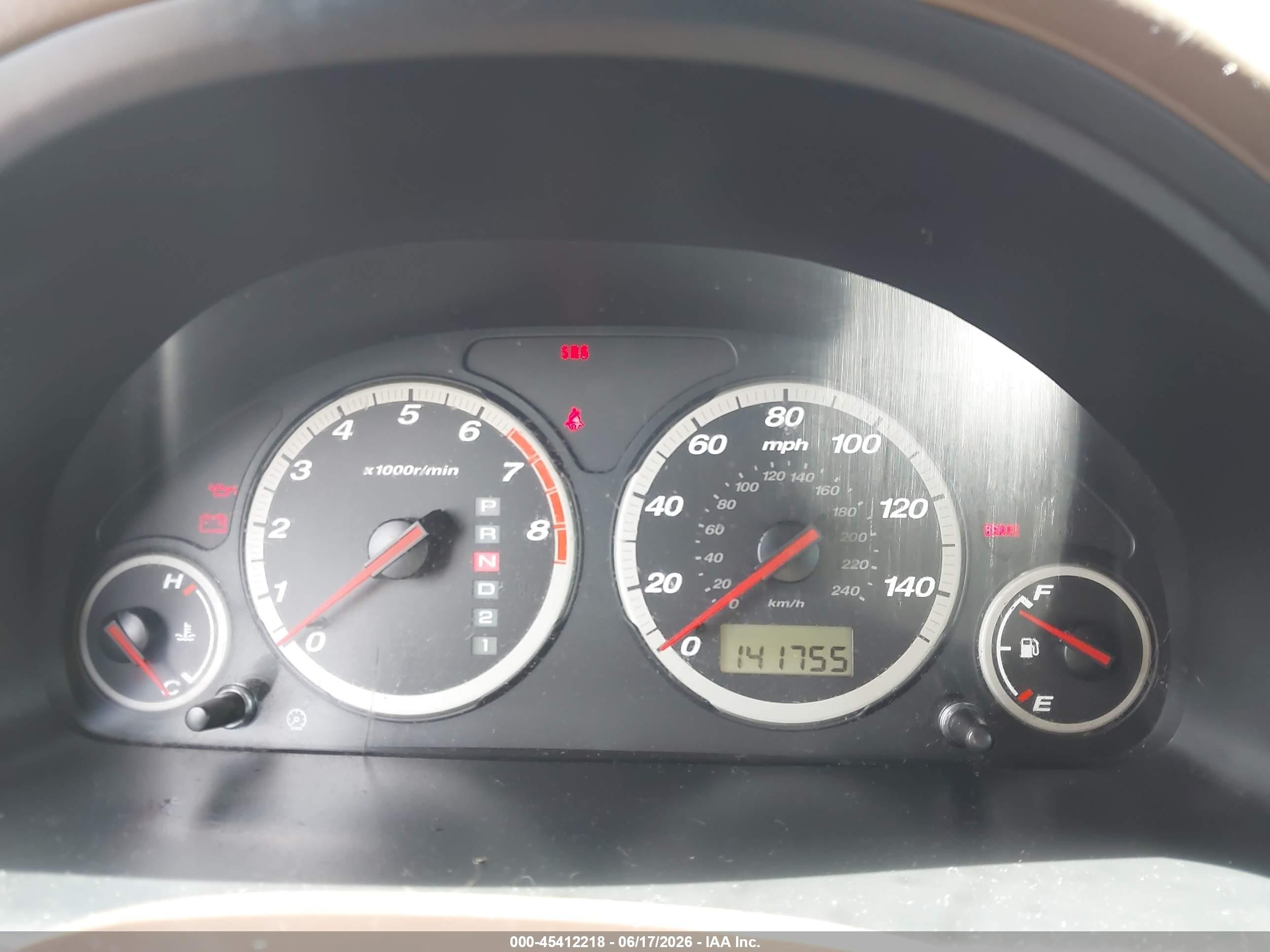 2003 Honda Cr-v Lx Красный vin: SHSRD68453U100437