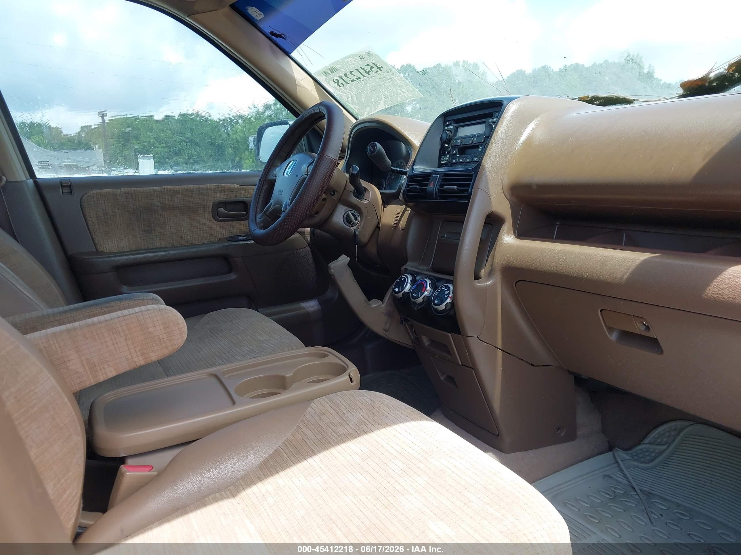 2003 Honda Cr-v Lx Красный vin: SHSRD68453U100437