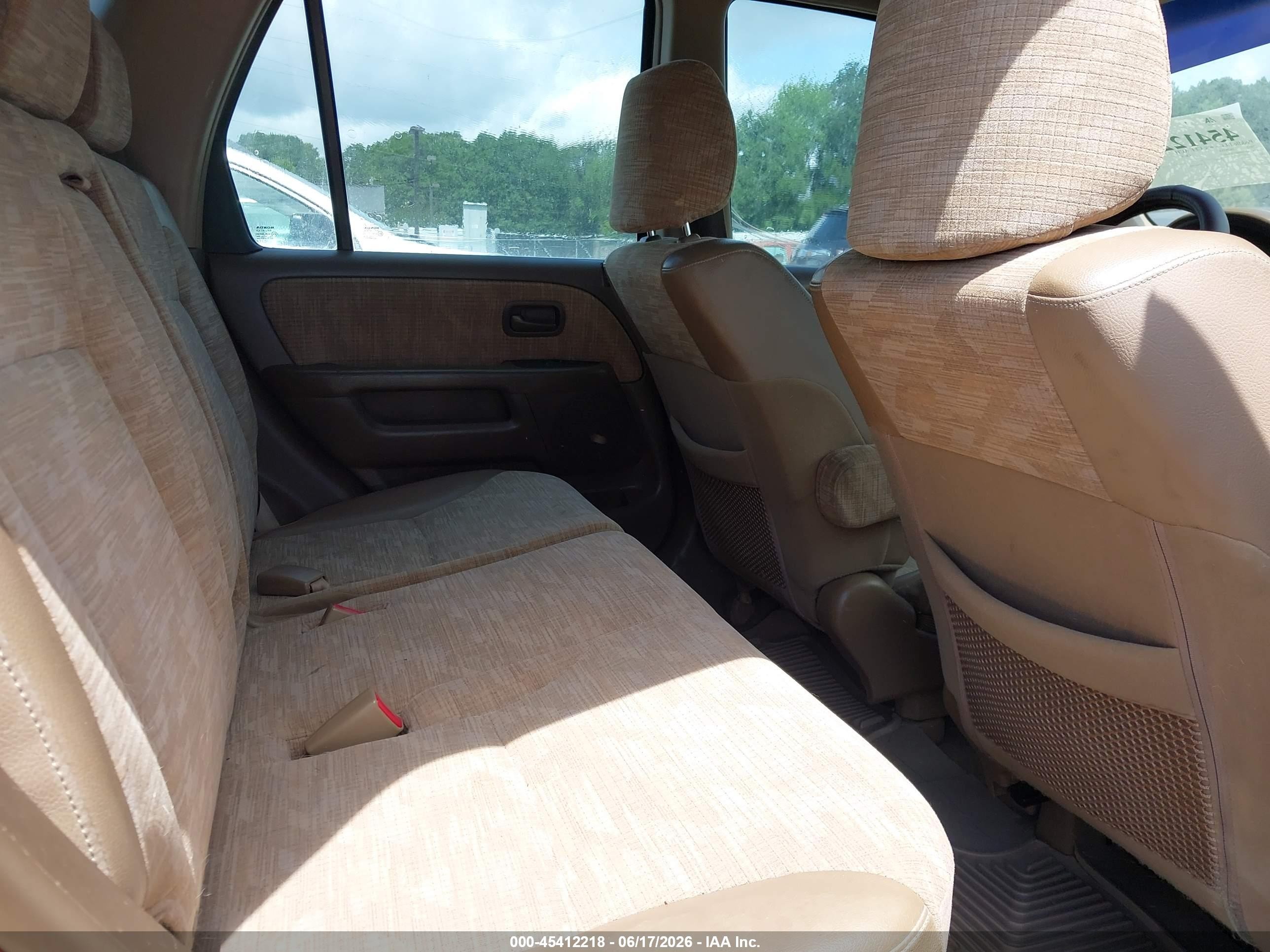 2003 Honda Cr-v Lx Красный vin: SHSRD68453U100437