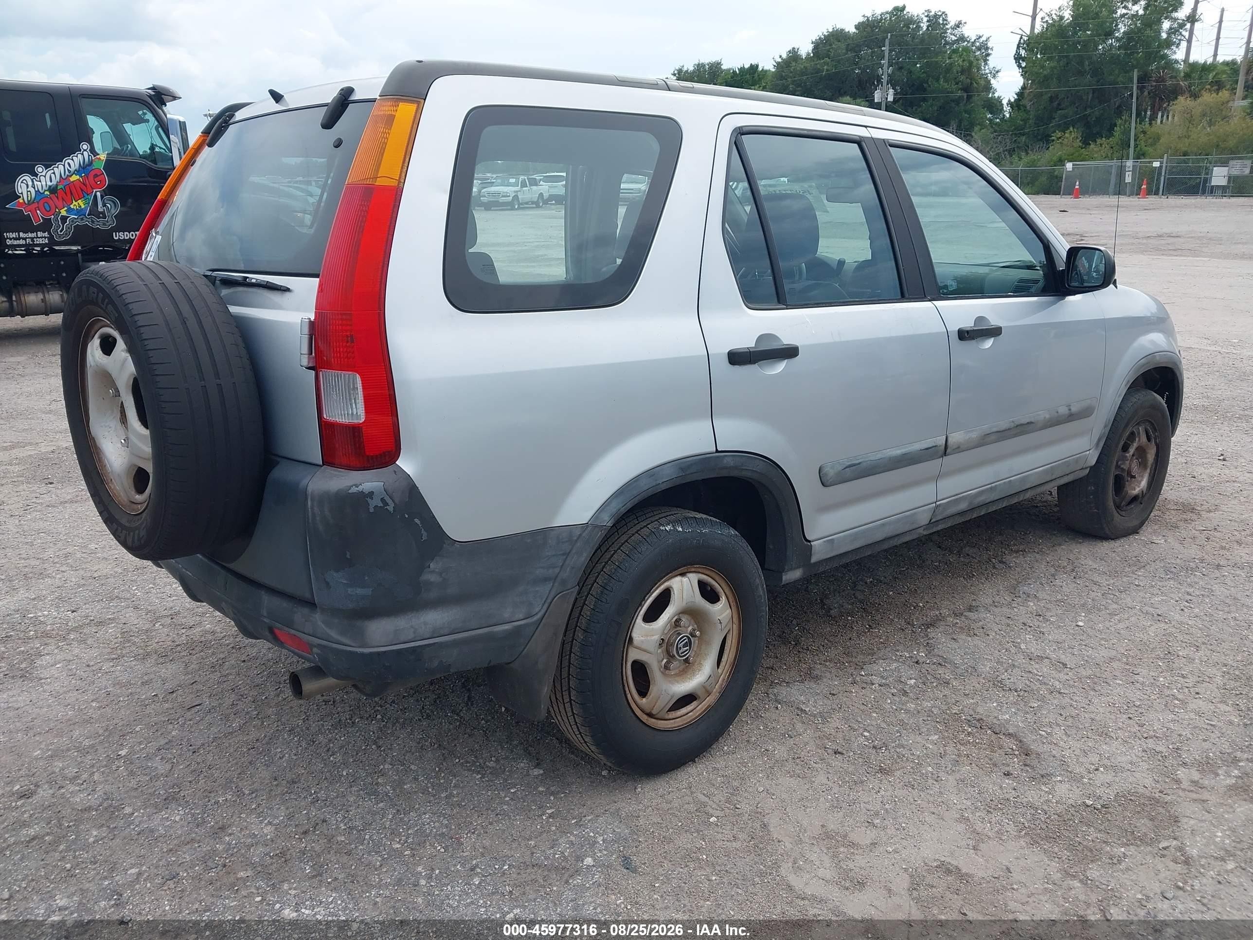 2003 Honda Cr-v Lx Silver vin: SHSRD68463U102018