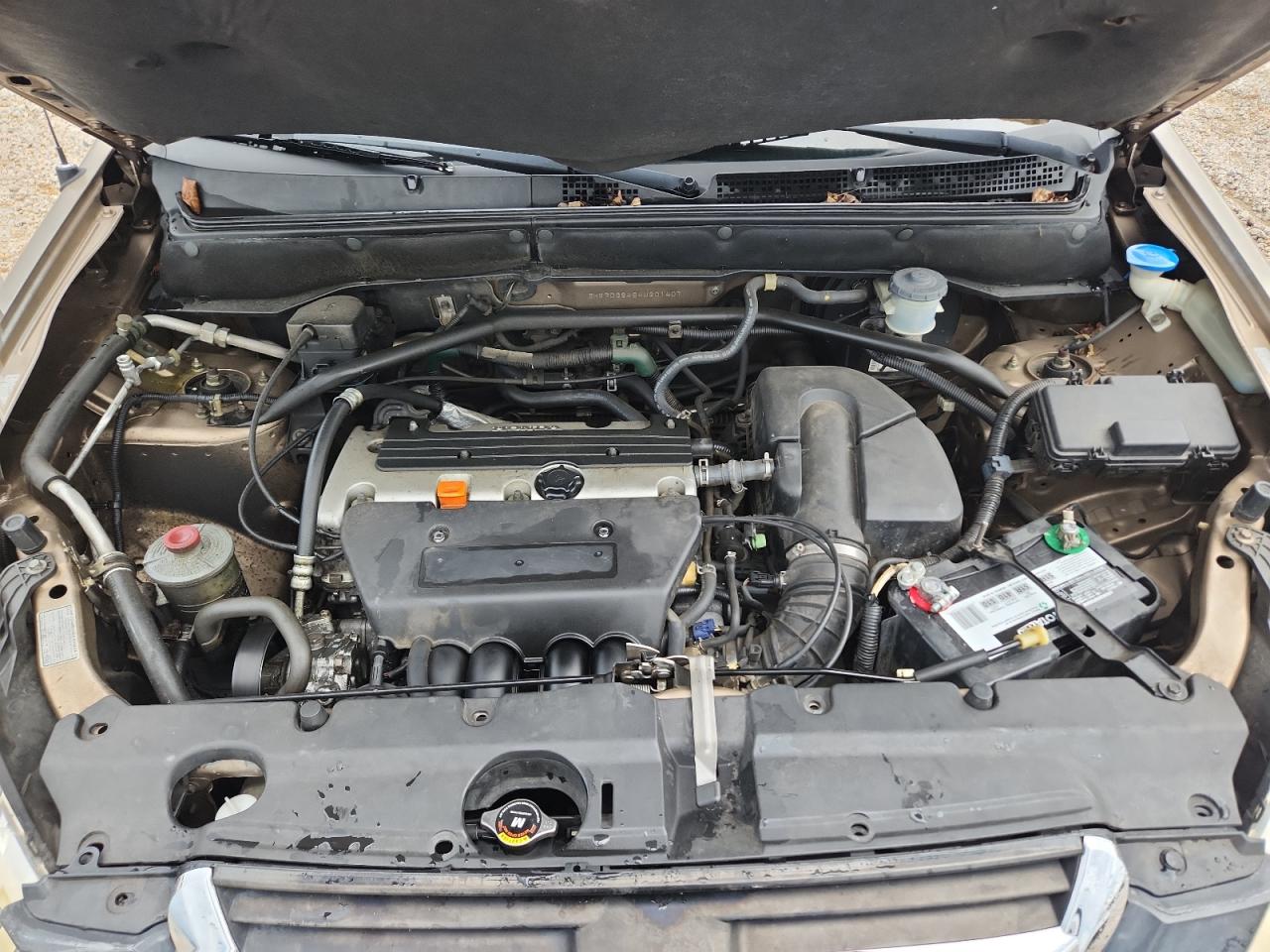 2004 Honda Cr-v Lx Brown vin: SHSRD68464U201407