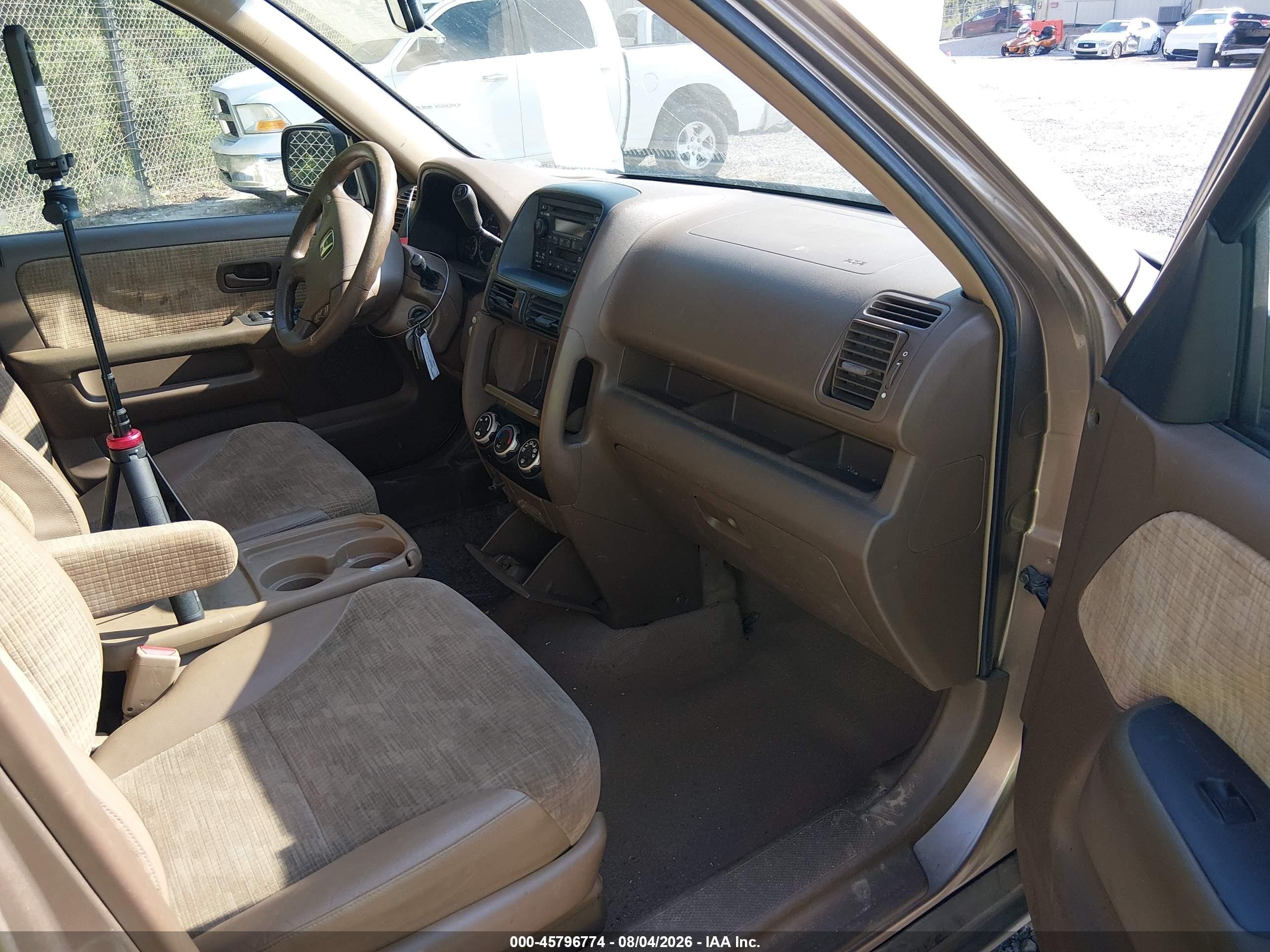 2003 Honda Cr-v Lx Золотой vin: SHSRD68473U100715