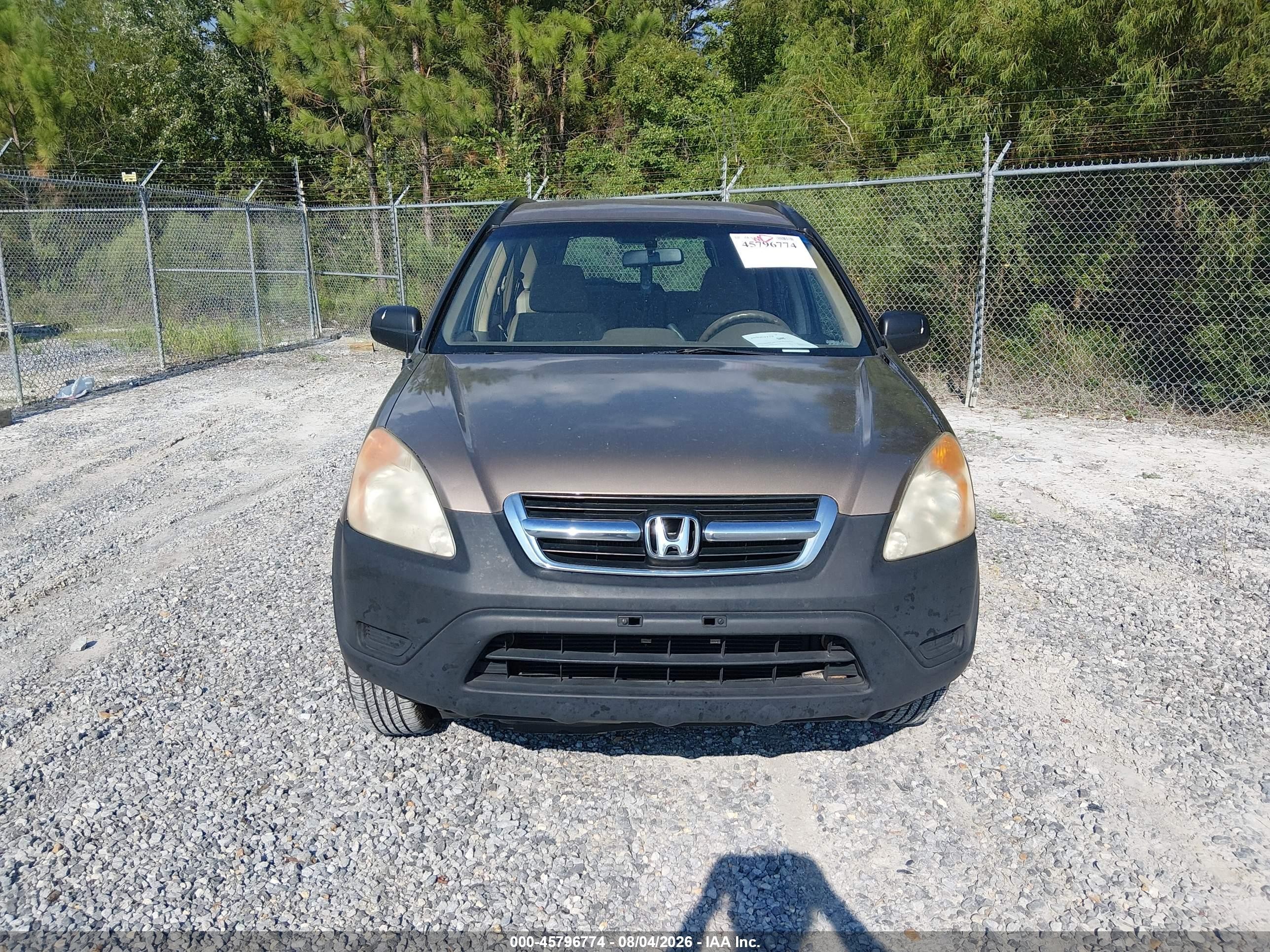 2003 Honda Cr-v Lx Золотой vin: SHSRD68473U100715