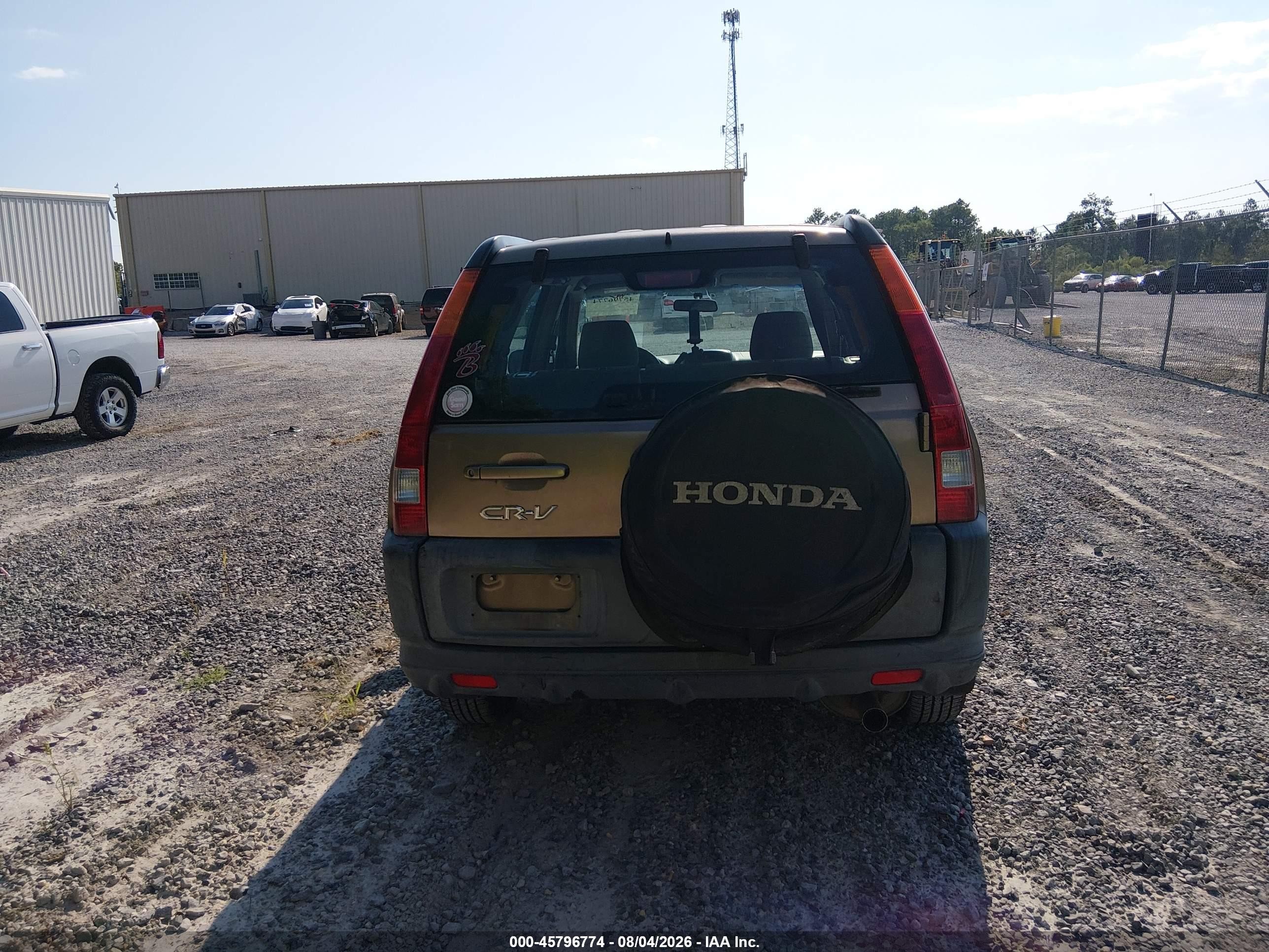 2003 Honda Cr-v Lx Золотой vin: SHSRD68473U100715