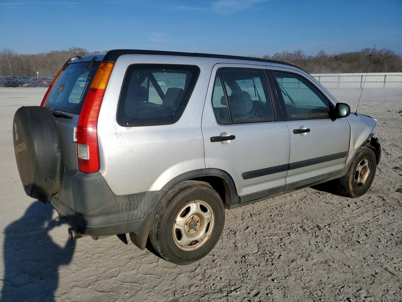 2002 Honda Cr-v Lx Серебряный vin: SHSRD68482U000444