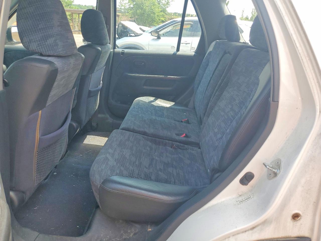 2004 Honda Cr-v Lx White vin: SHSRD68484U209038