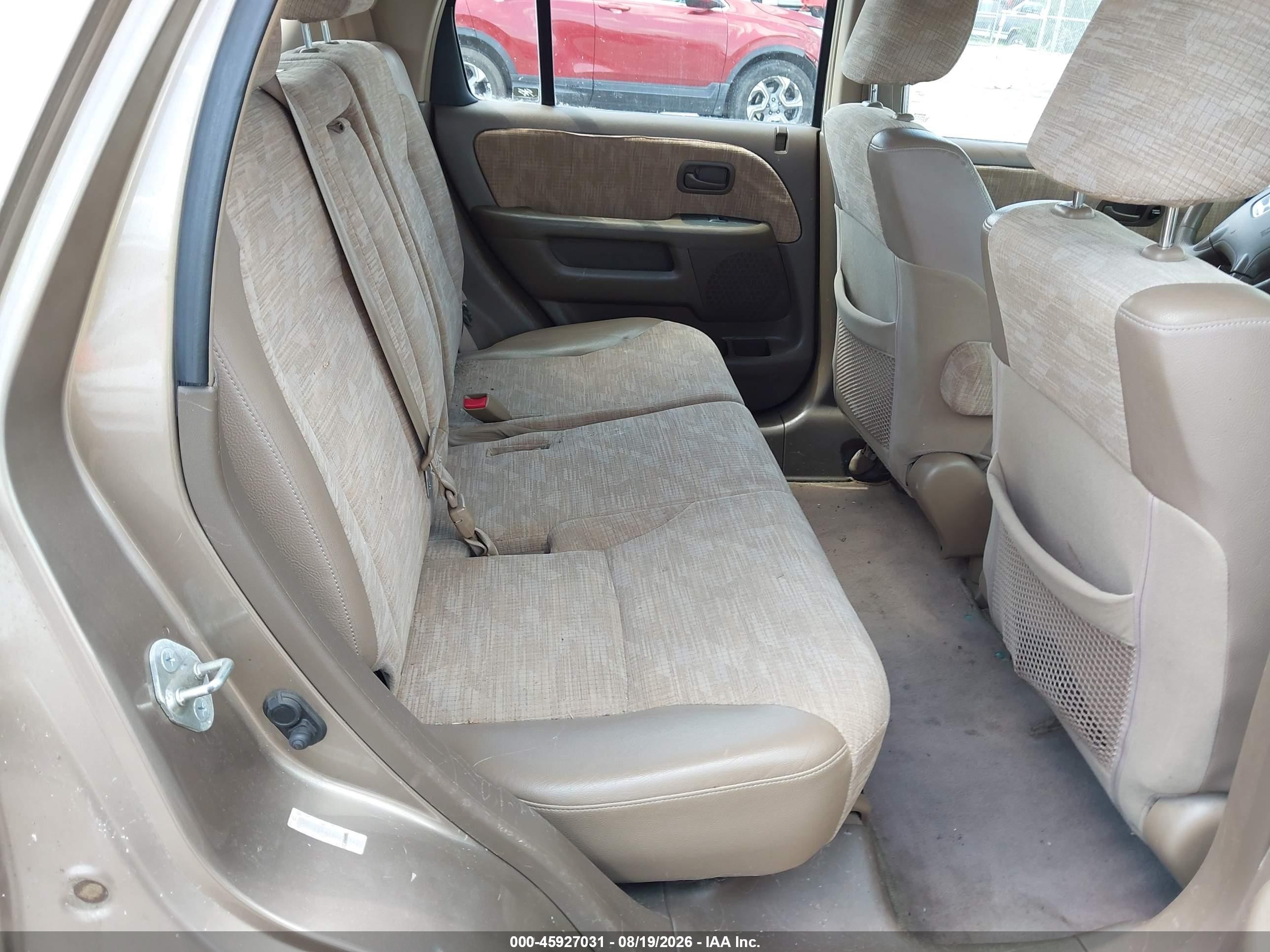 2002 Honda Cr-v Lx Gold vin: SHSRD684X2U001143