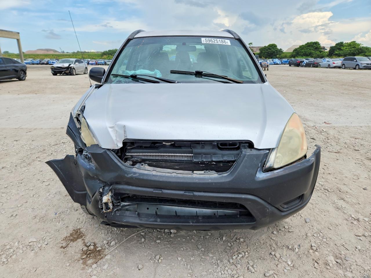 2003 Honda Cr-v Lx Silver vin: SHSRD684X3U102166