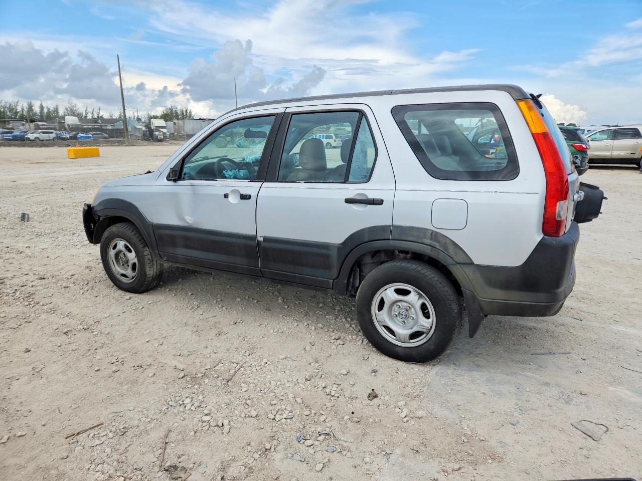 2003 Honda Cr-v Lx Silver vin: SHSRD684X3U102166