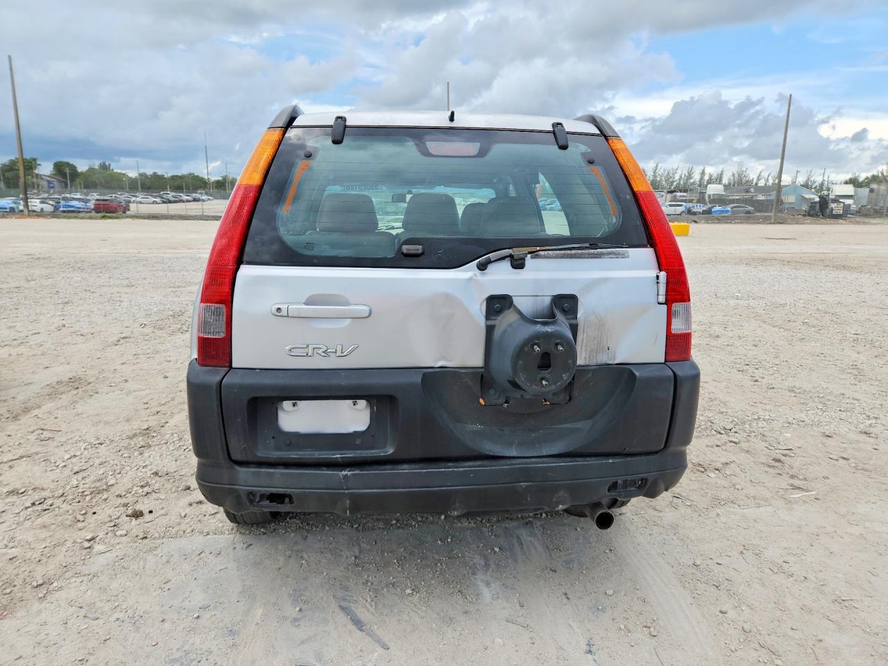 2003 Honda Cr-v Lx Silver vin: SHSRD684X3U102166