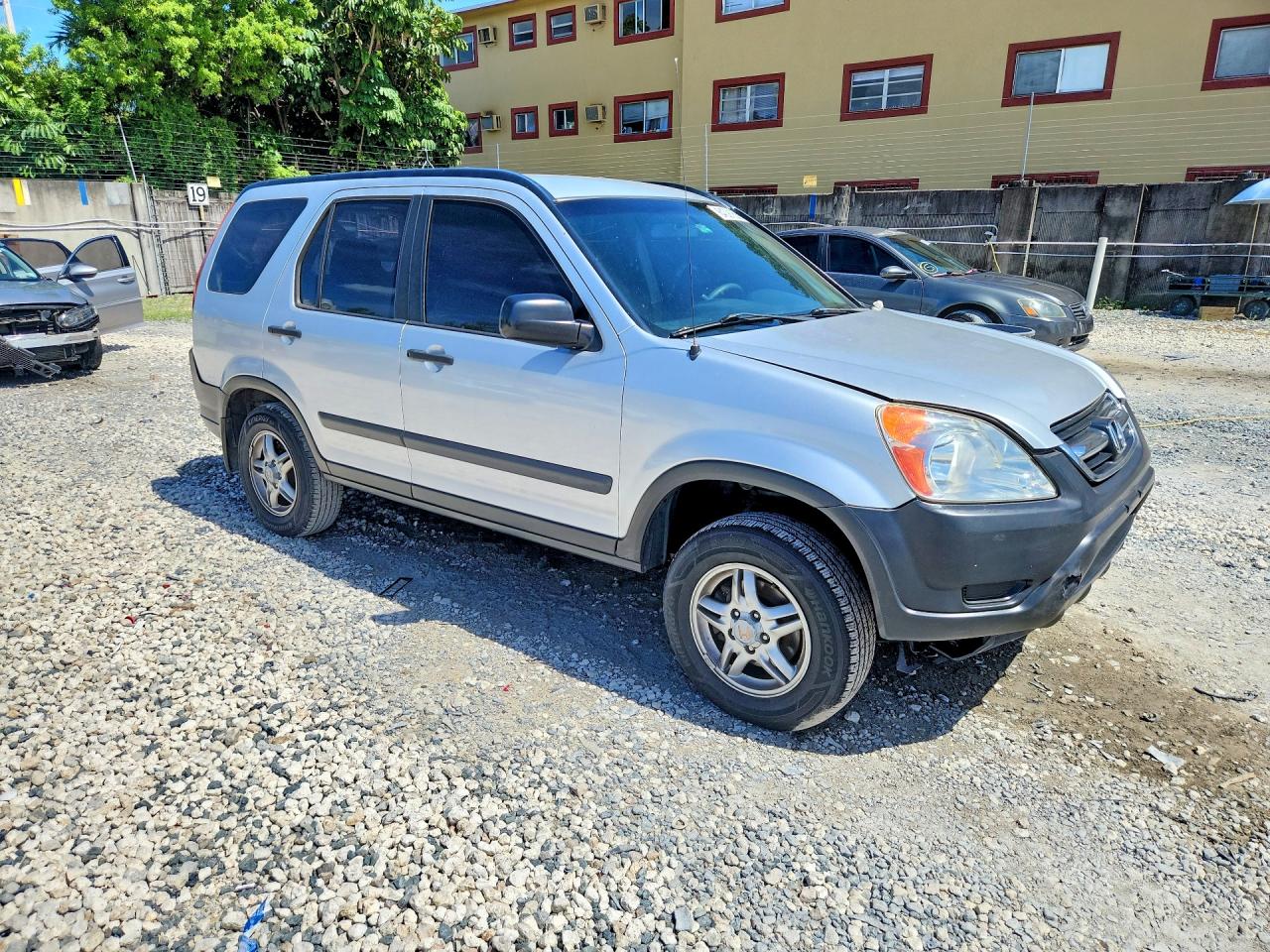 2003 Honda Cr-v Lx Silver vin: SHSRD684X3U109263