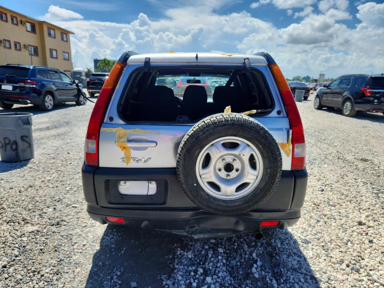 2003 Honda Cr-v Lx Silver vin: SHSRD684X3U109263
