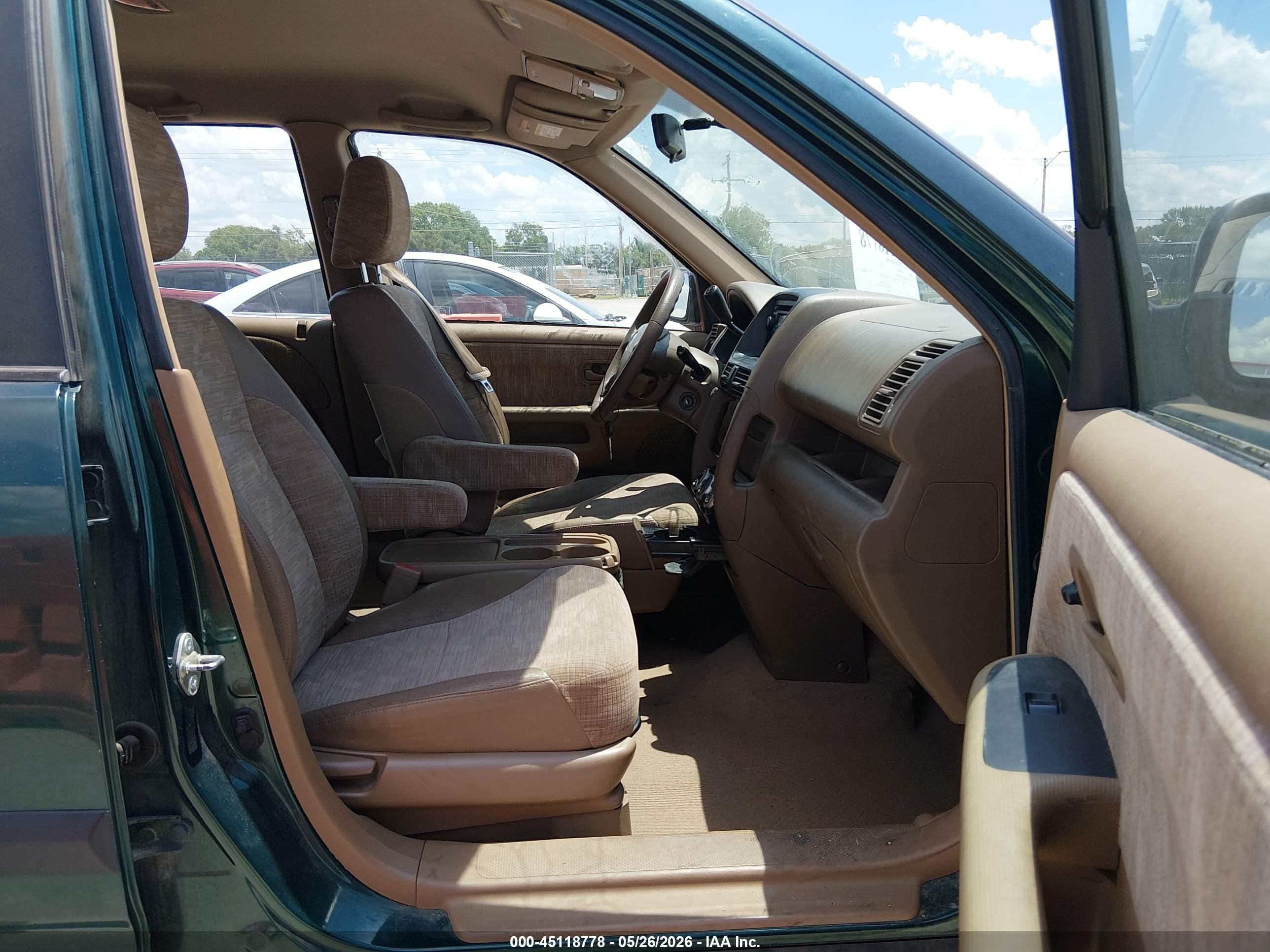 2004 Honda Cr-v Lx Зеленый vin: SHSRD684X4U200700