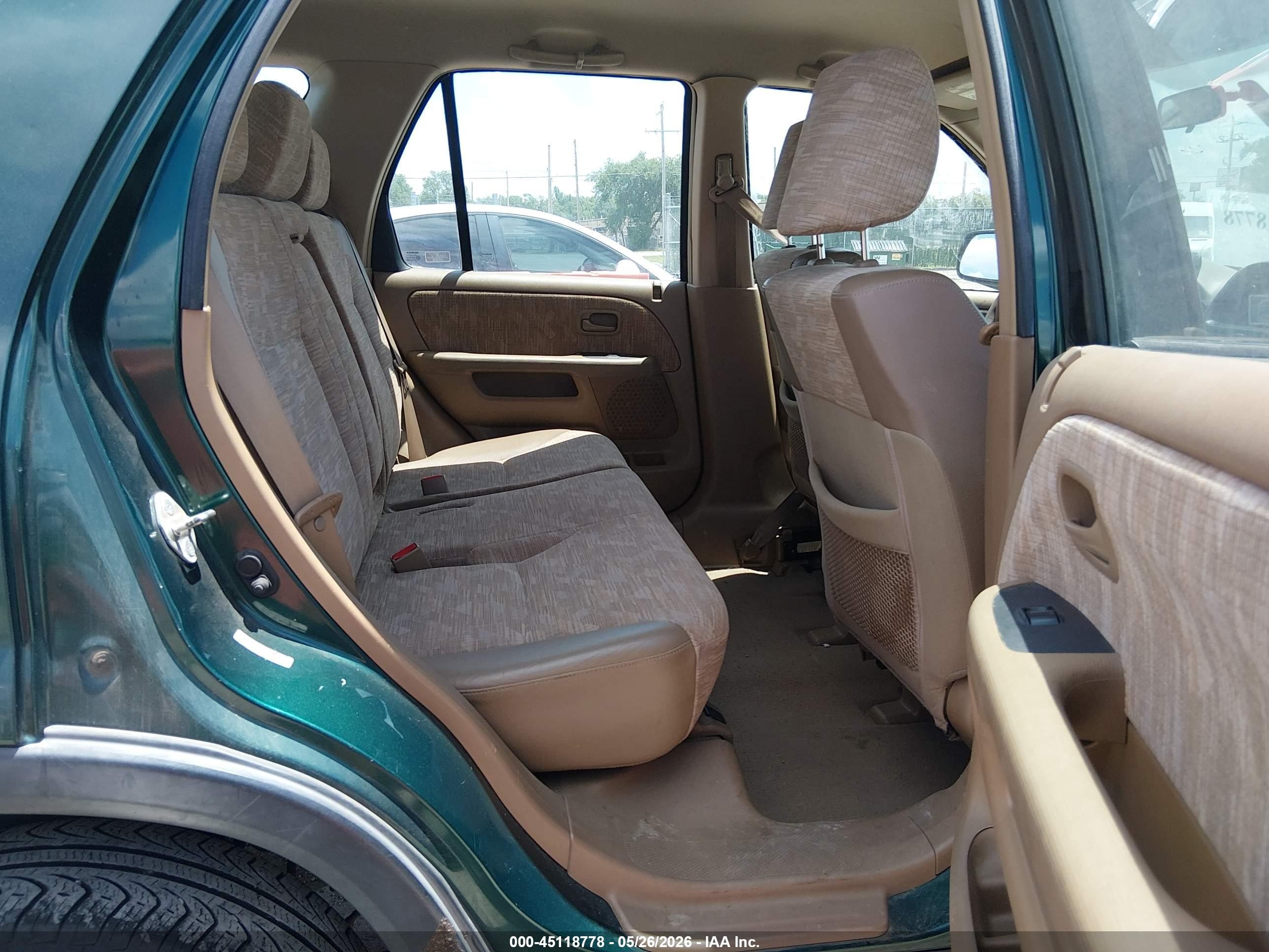 2004 Honda Cr-v Lx Зеленый vin: SHSRD684X4U200700