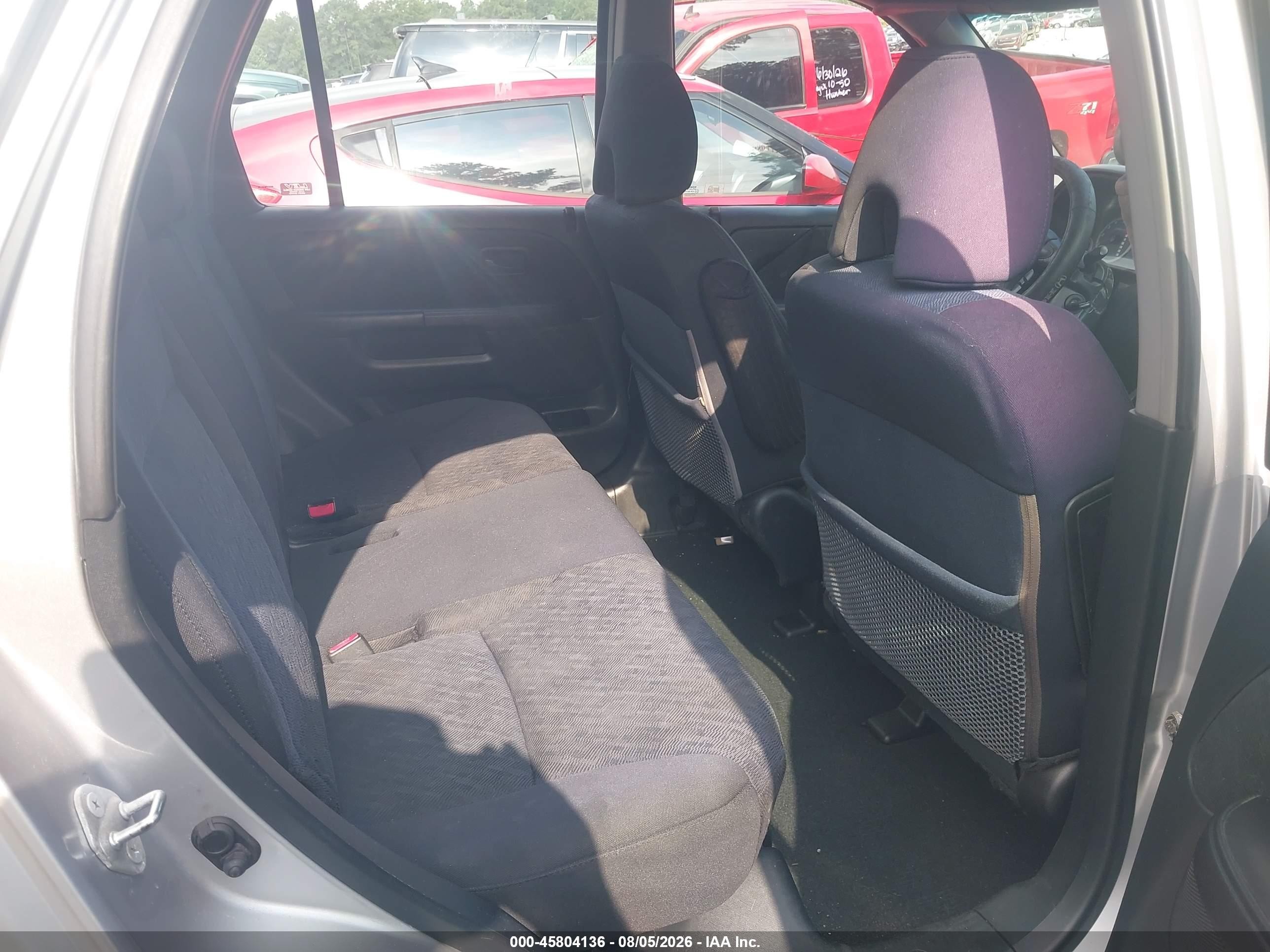2005 Honda Cr-v Lx Silver vin: SHSRD68505U305630