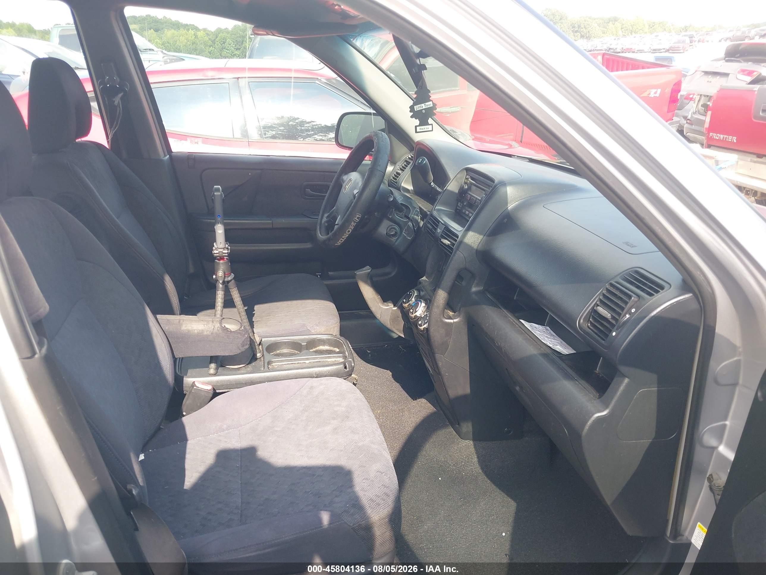 2005 Honda Cr-v Lx Silver vin: SHSRD68505U305630