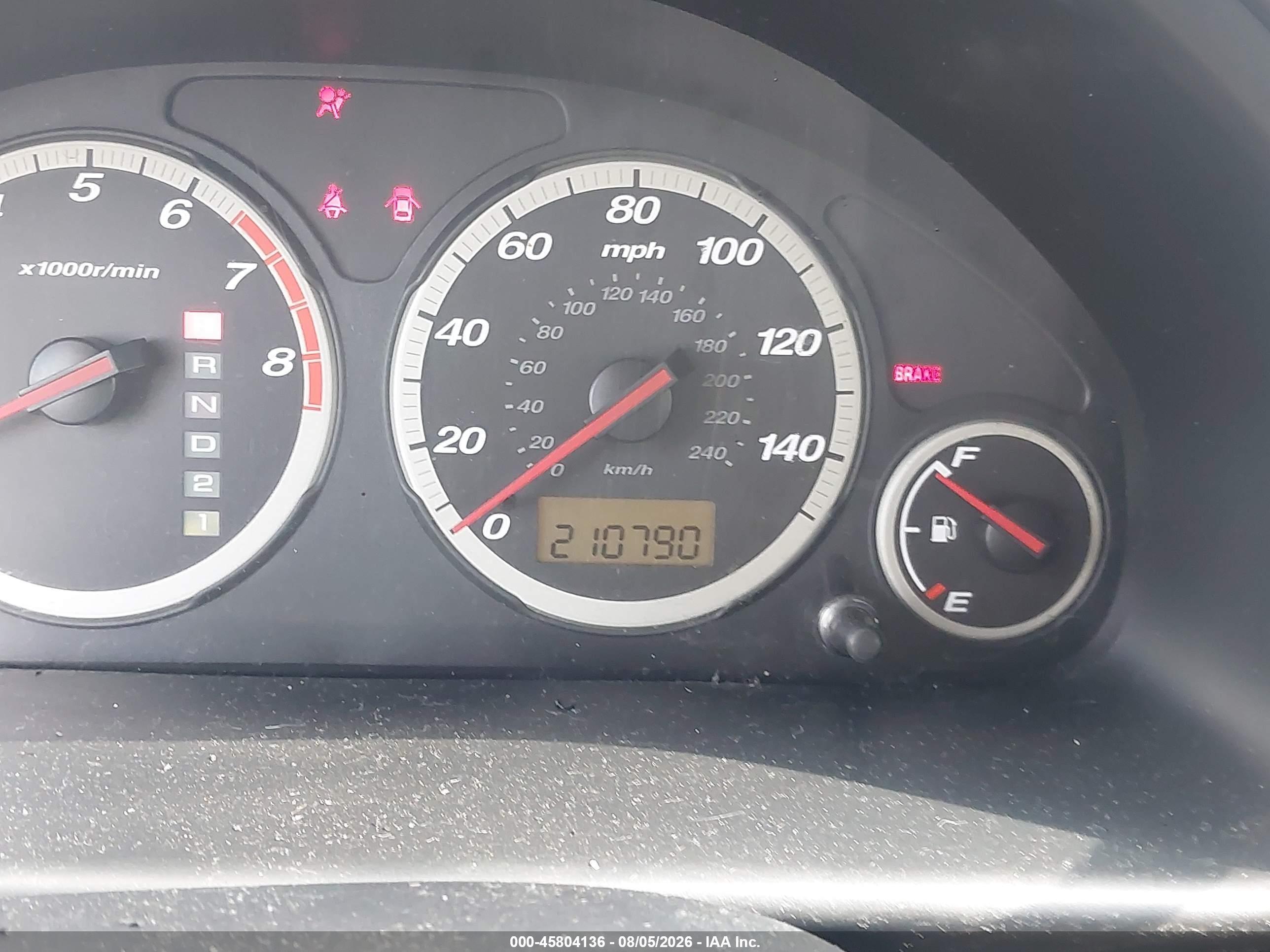 2005 Honda Cr-v Lx Silver vin: SHSRD68505U305630