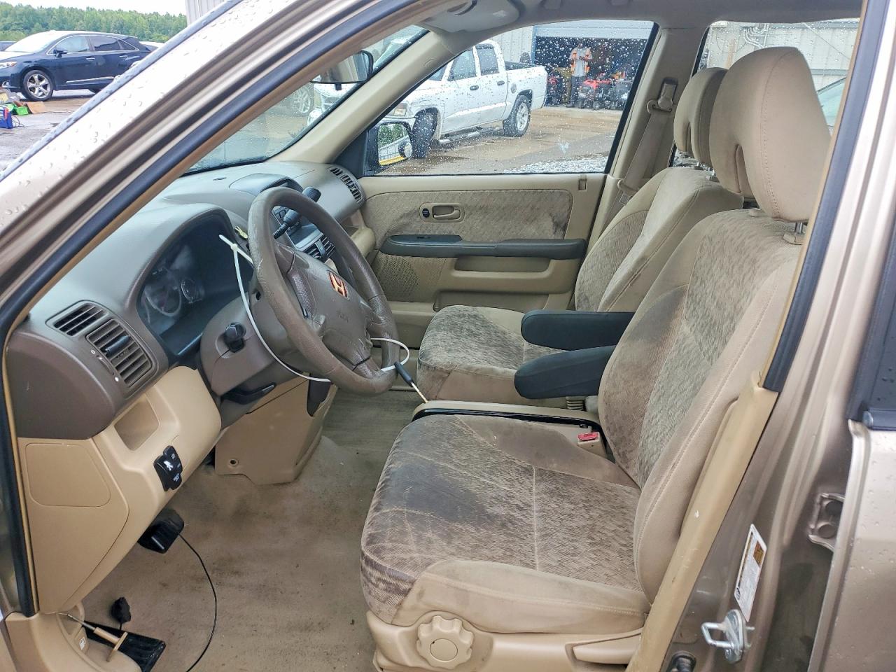 2006 Honda Cr-v Lx Tan vin: SHSRD68506U403588