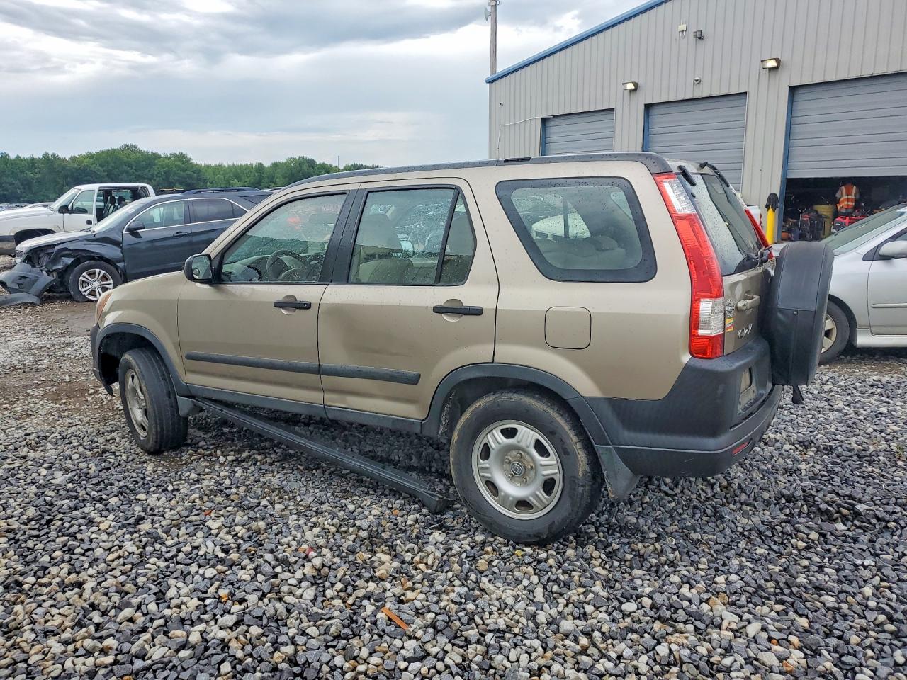 2006 Honda Cr-v Lx Tan vin: SHSRD68506U403588