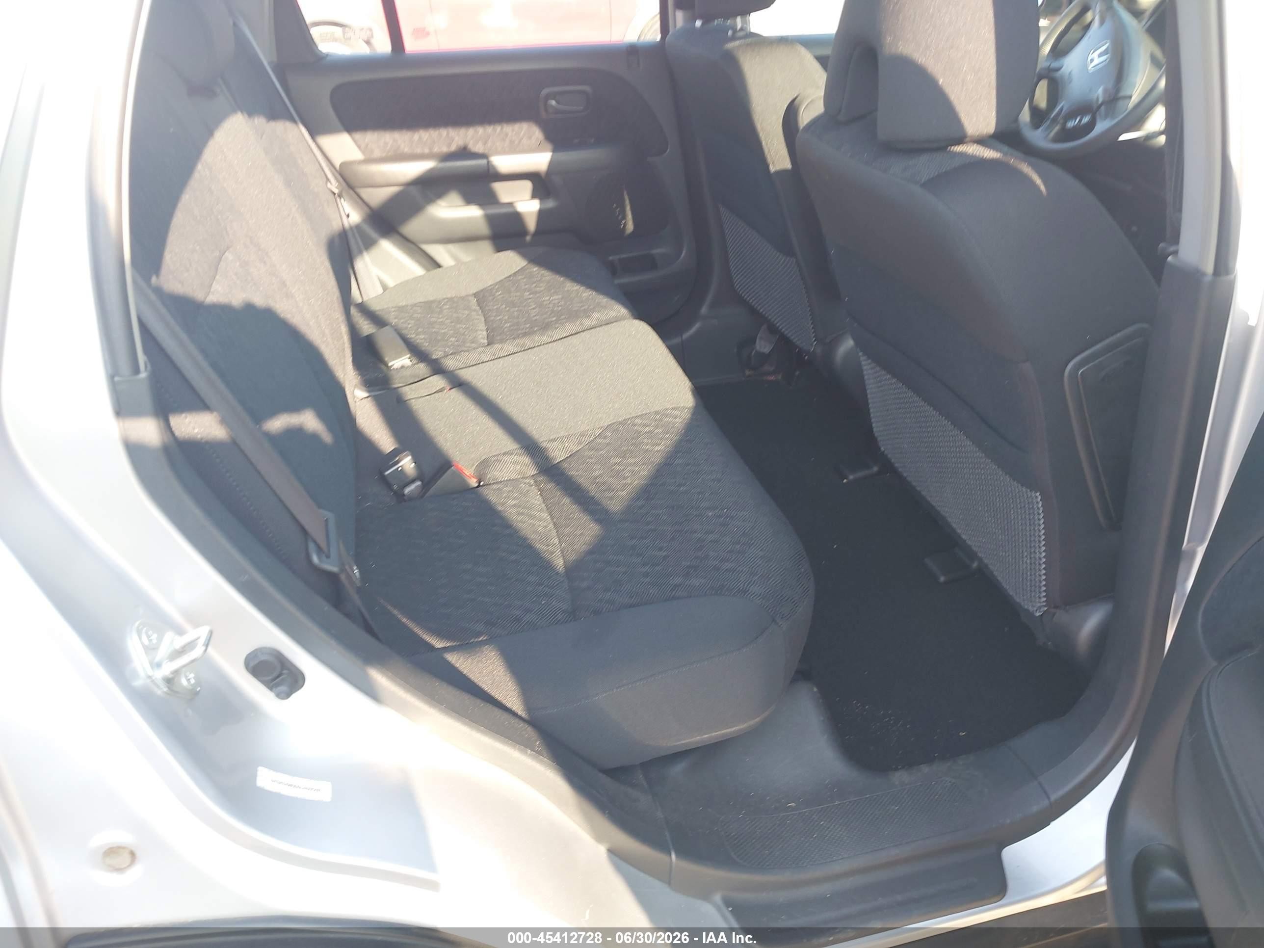 2006 Honda Cr-v Lx Silver vin: SHSRD68506U409598