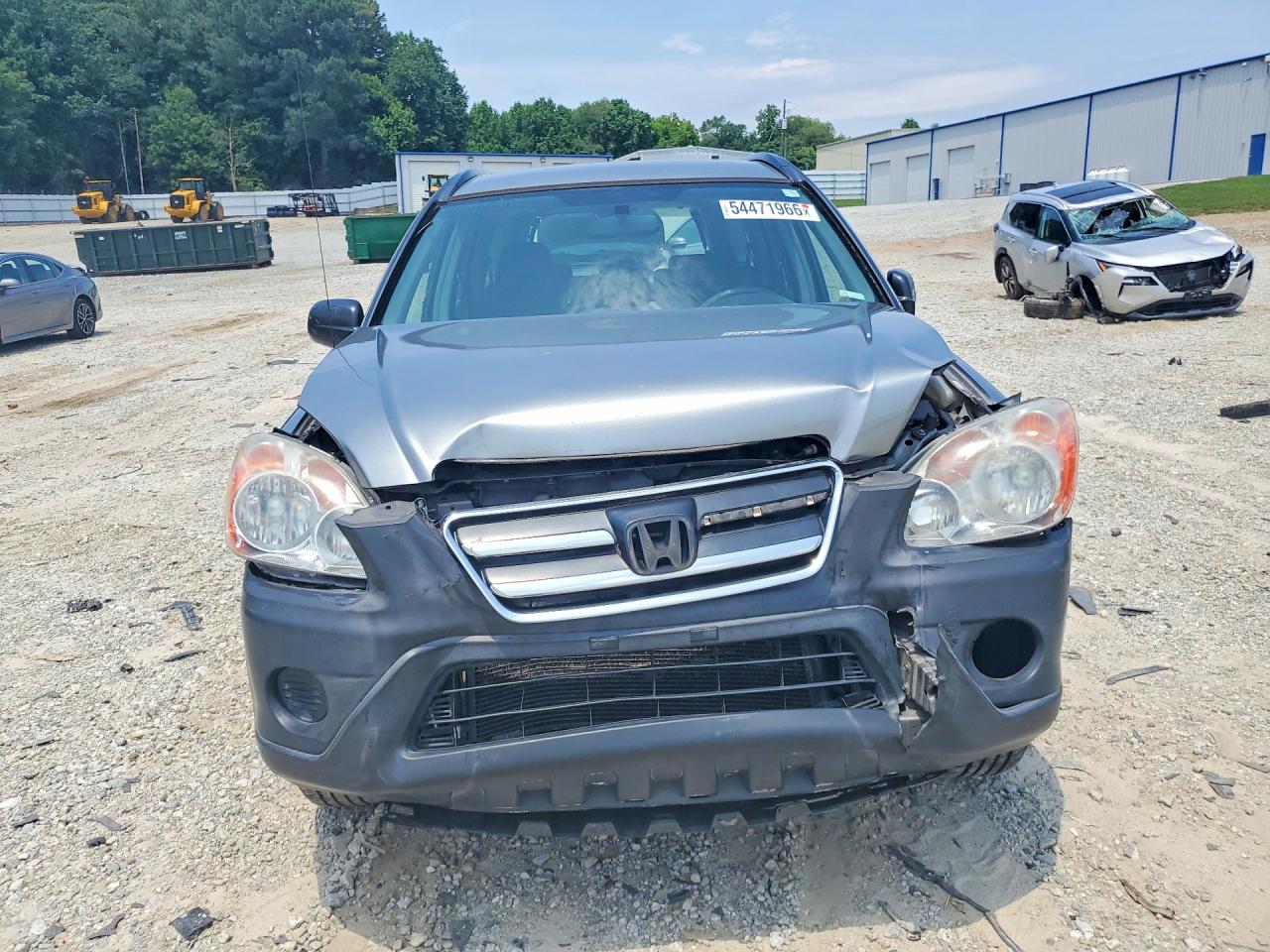 2006 Honda Cr-v Lx Silver vin: SHSRD68506U409715