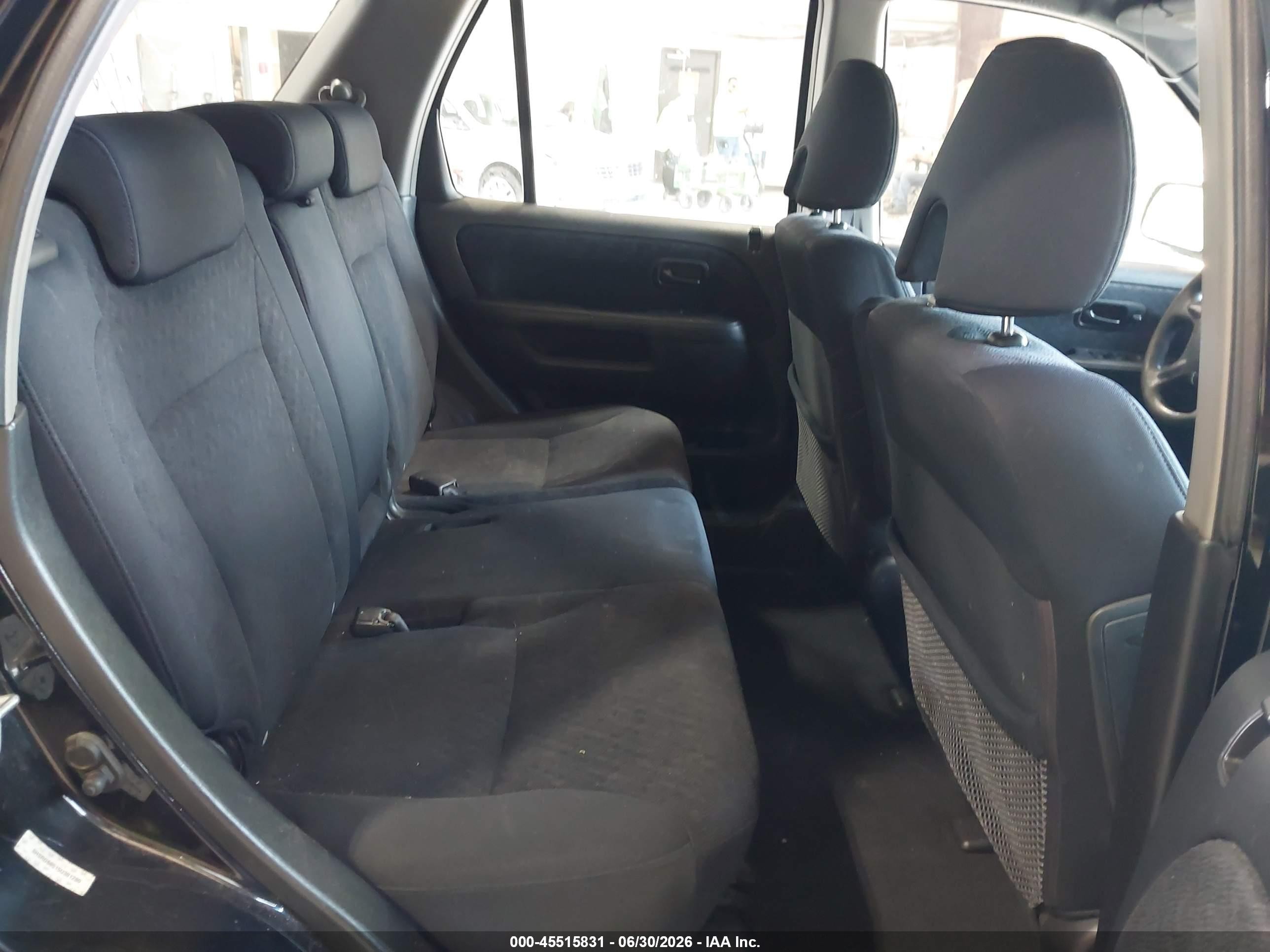 2005 Honda Cr-v Lx Black vin: SHSRD68515U301280