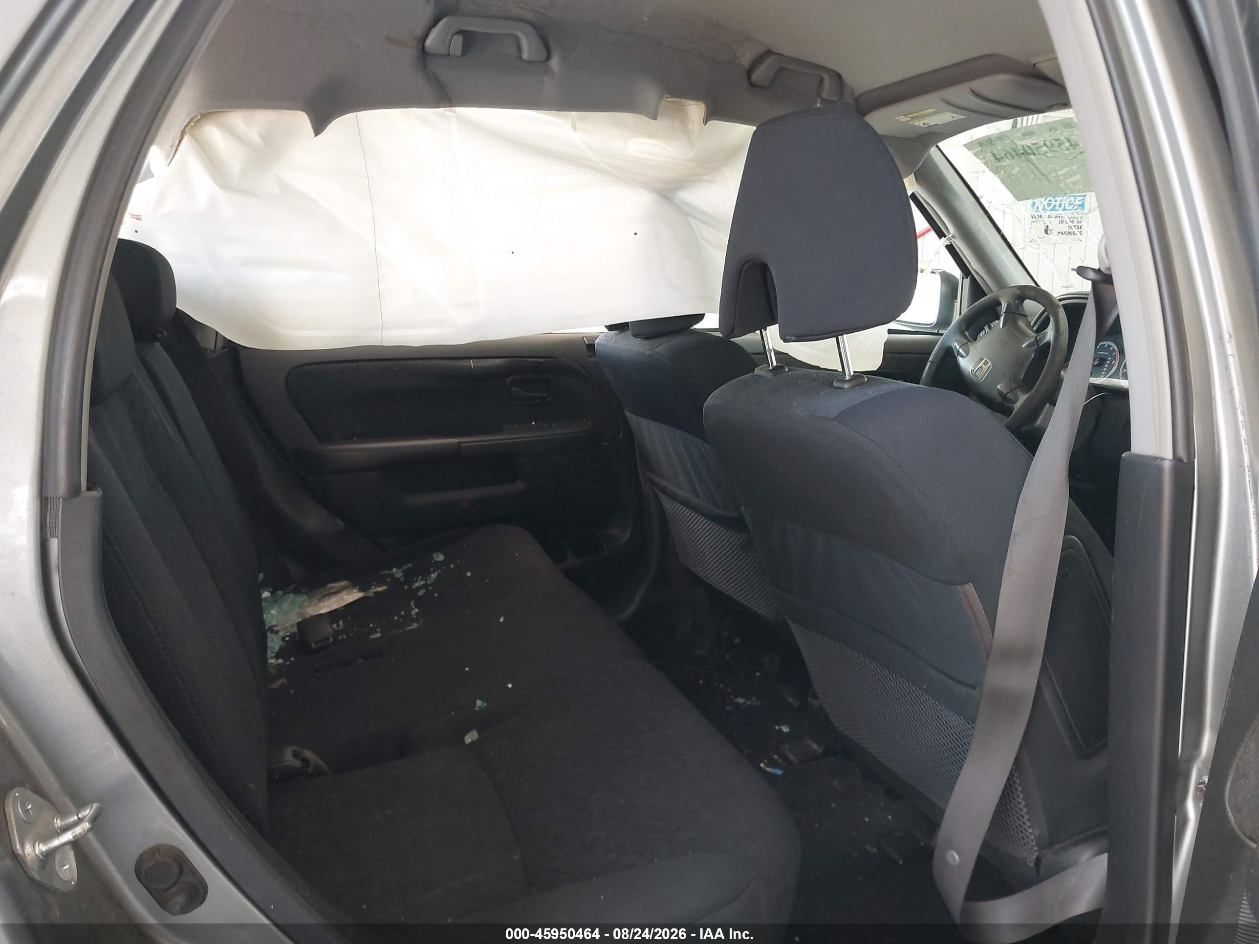 2005 Honda Cr-v Lx Silver vin: SHSRD68515U308925