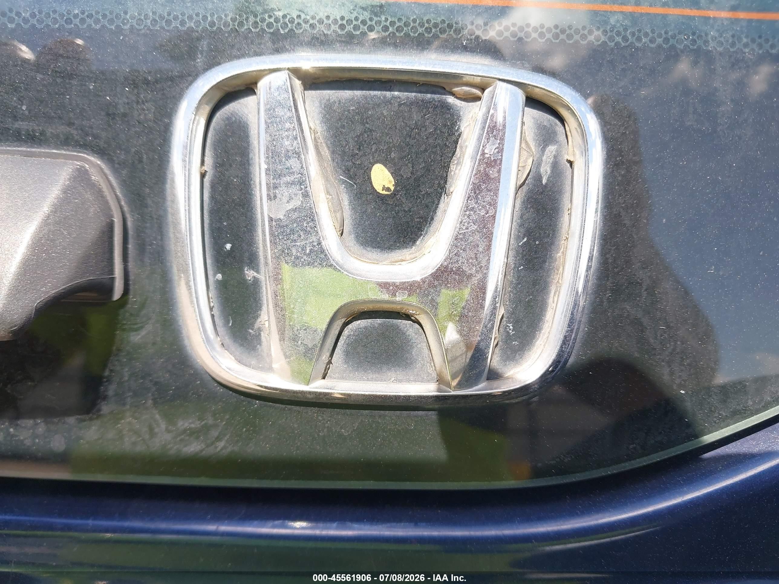 2005 Honda Cr-v Lx Blue vin: SHSRD68535U307260