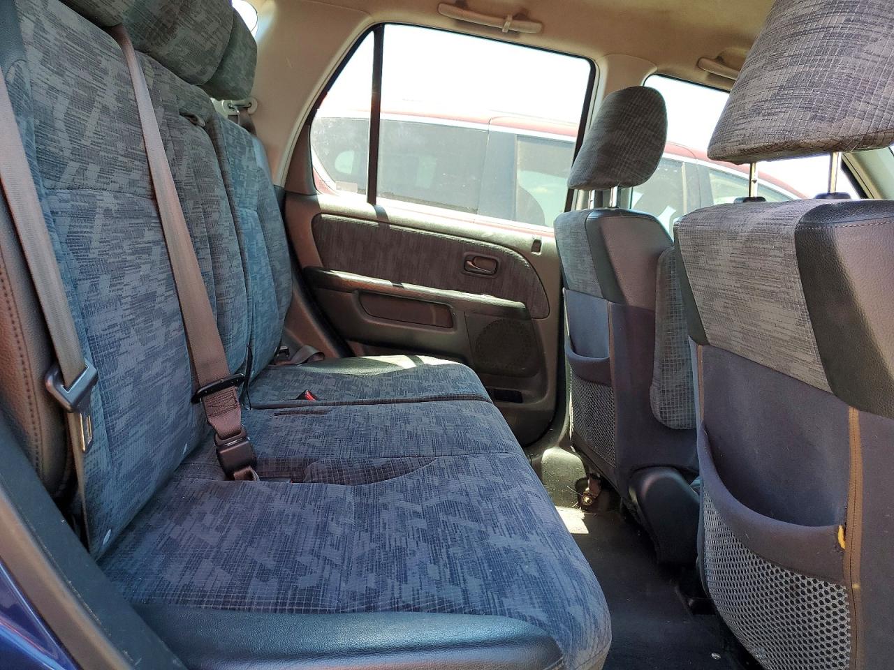 2004 Honda Cr-v Lx Blue vin: SHSRD68544U209496