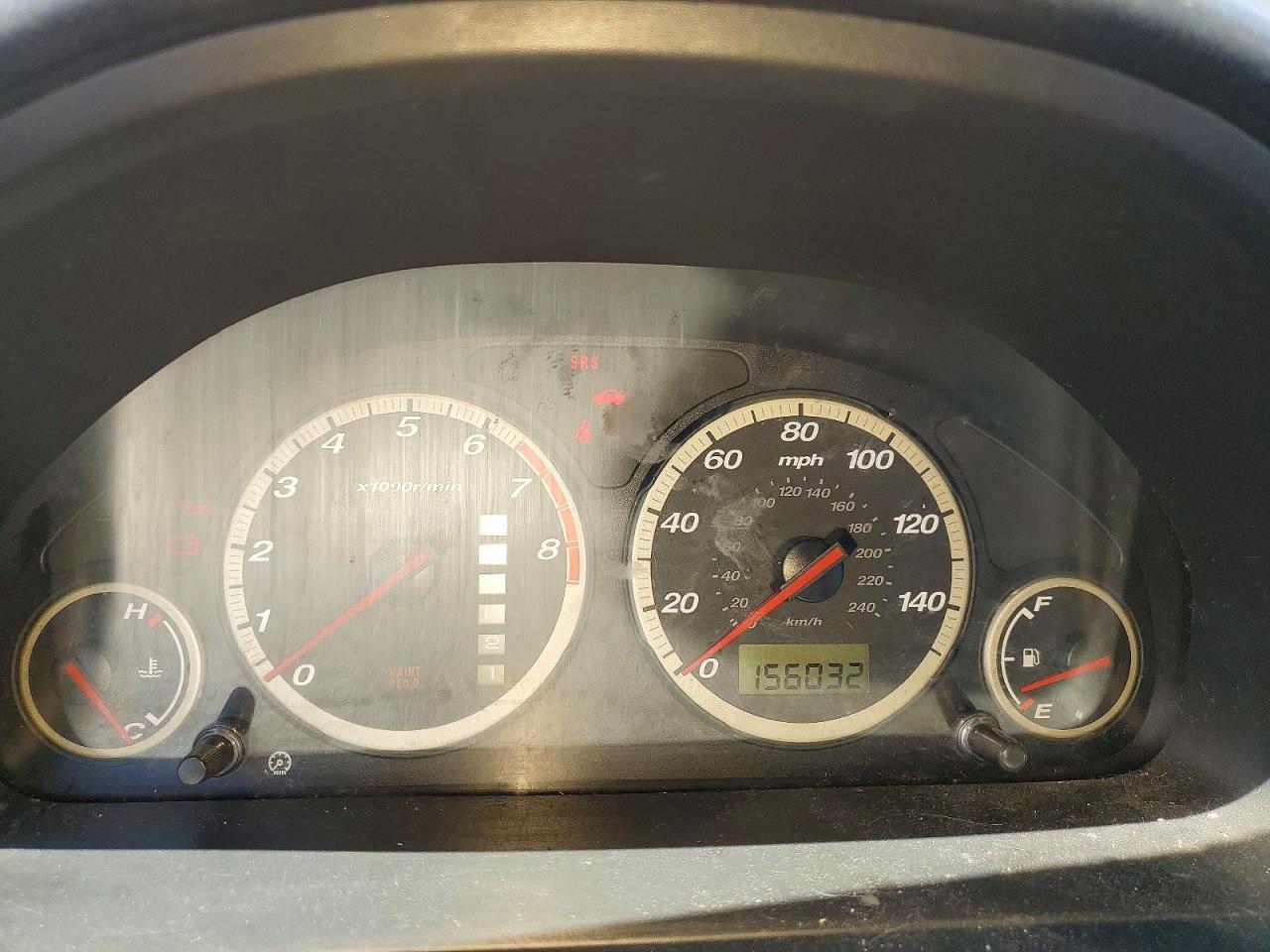 2004 Honda Cr-v Lx Blue vin: SHSRD68544U209496
