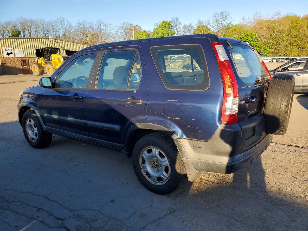 2005 Honda Cr-v Lx Blue vin: SHSRD68545U308854