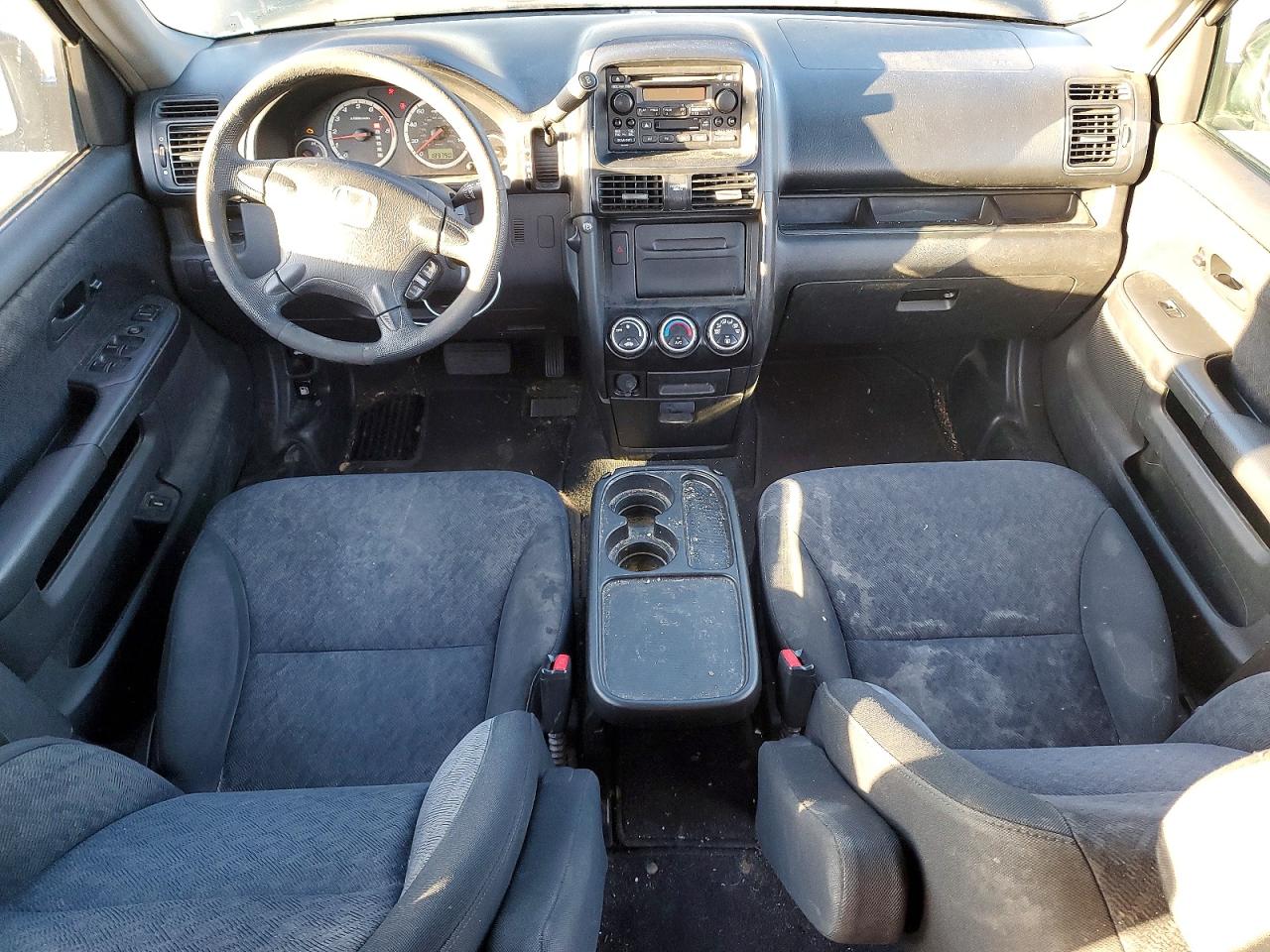 2005 Honda Cr-v Lx Blue vin: SHSRD68545U308854