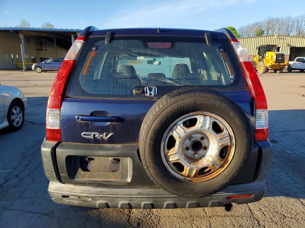 2005 Honda Cr-v Lx Blue vin: SHSRD68545U308854