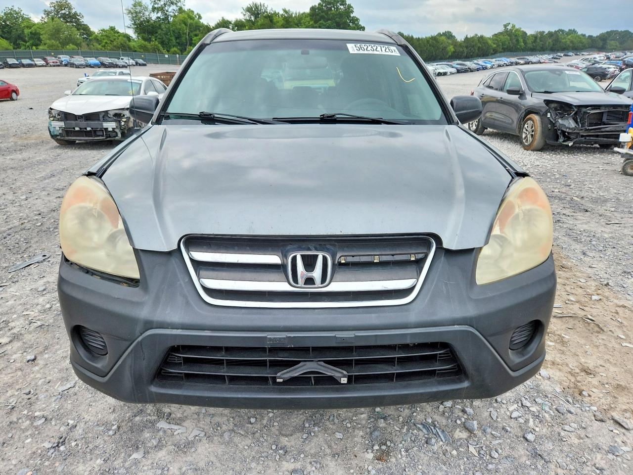 2006 Honda Cr-v Lx Gray vin: SHSRD68546U407207