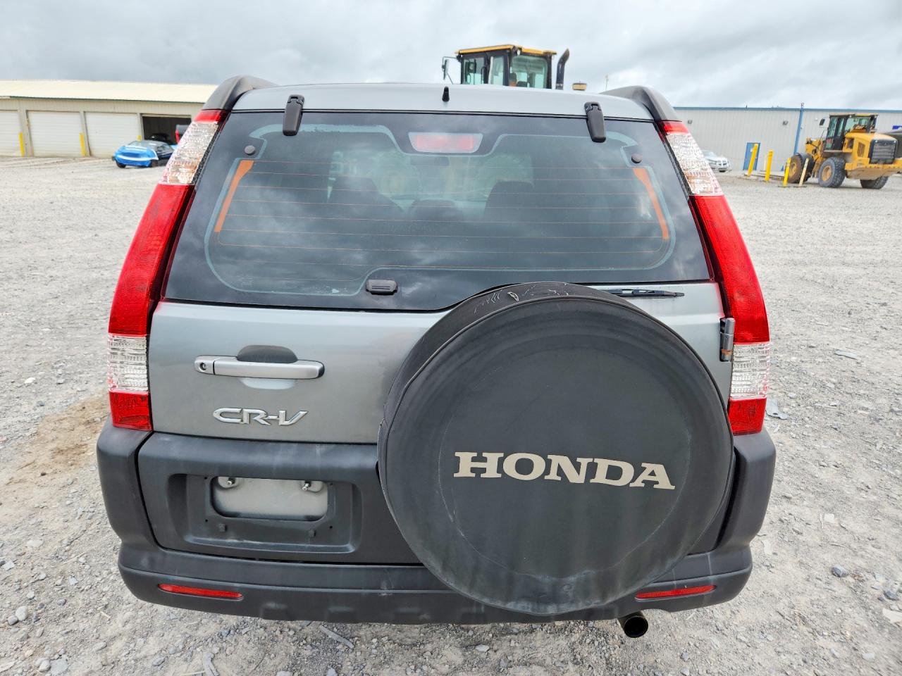 2006 Honda Cr-v Lx Gray vin: SHSRD68546U407207