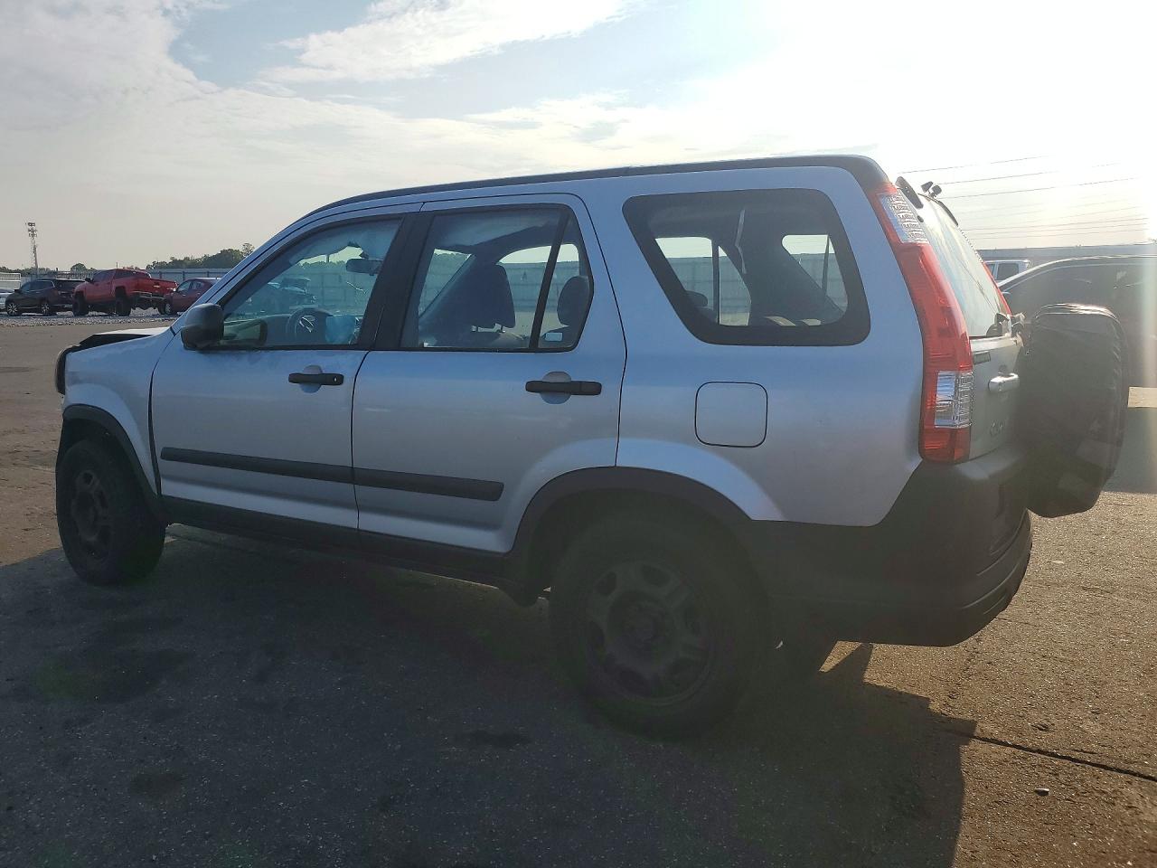 2006 Honda Cr-v Lx Silver vin: SHSRD68546U408907