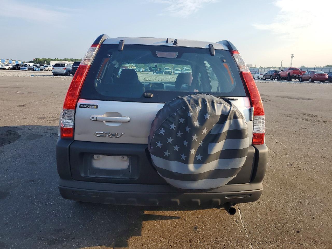 2006 Honda Cr-v Lx Silver vin: SHSRD68546U408907