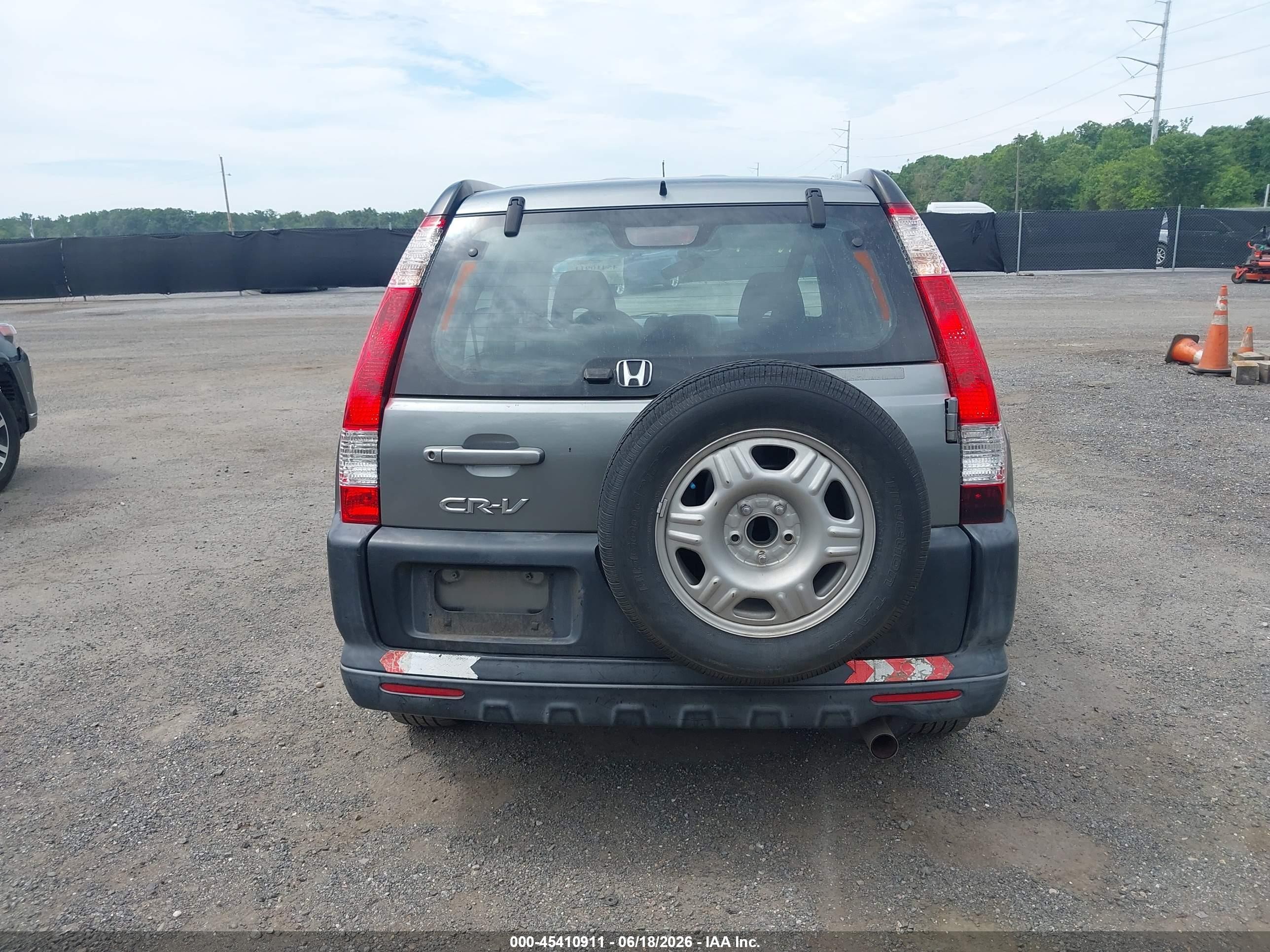 2006 Honda Cr-v Lx Silver vin: SHSRD68556U403036